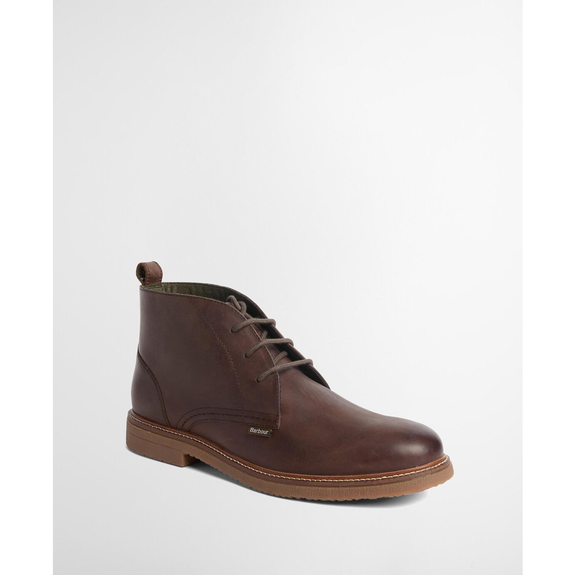Product image 2 of 9 of Barbour Men's Kirkstone Desert Boots - Dark Brown
