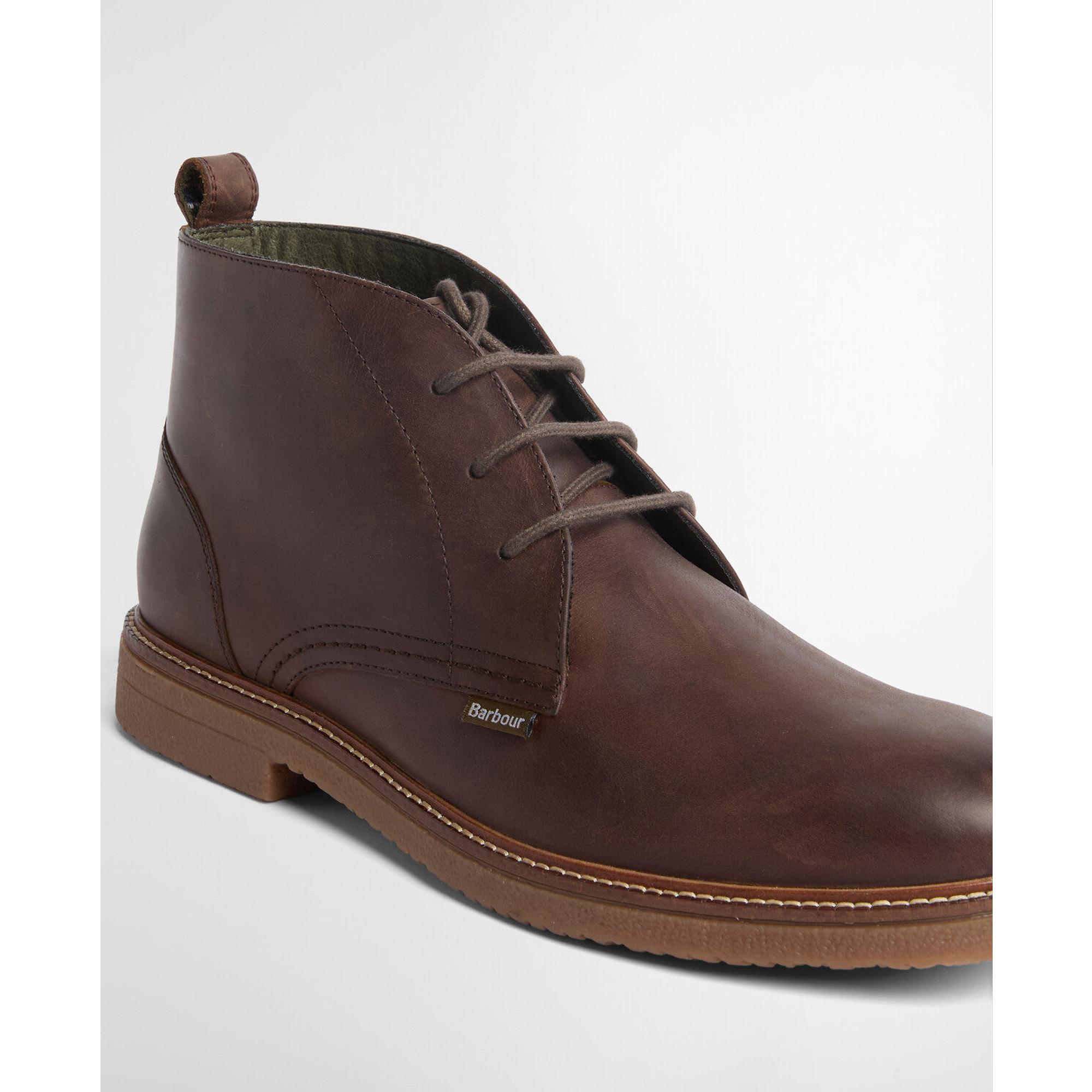 Product image 4 of 9 of Barbour Men's Kirkstone Desert Boots - Dark Brown