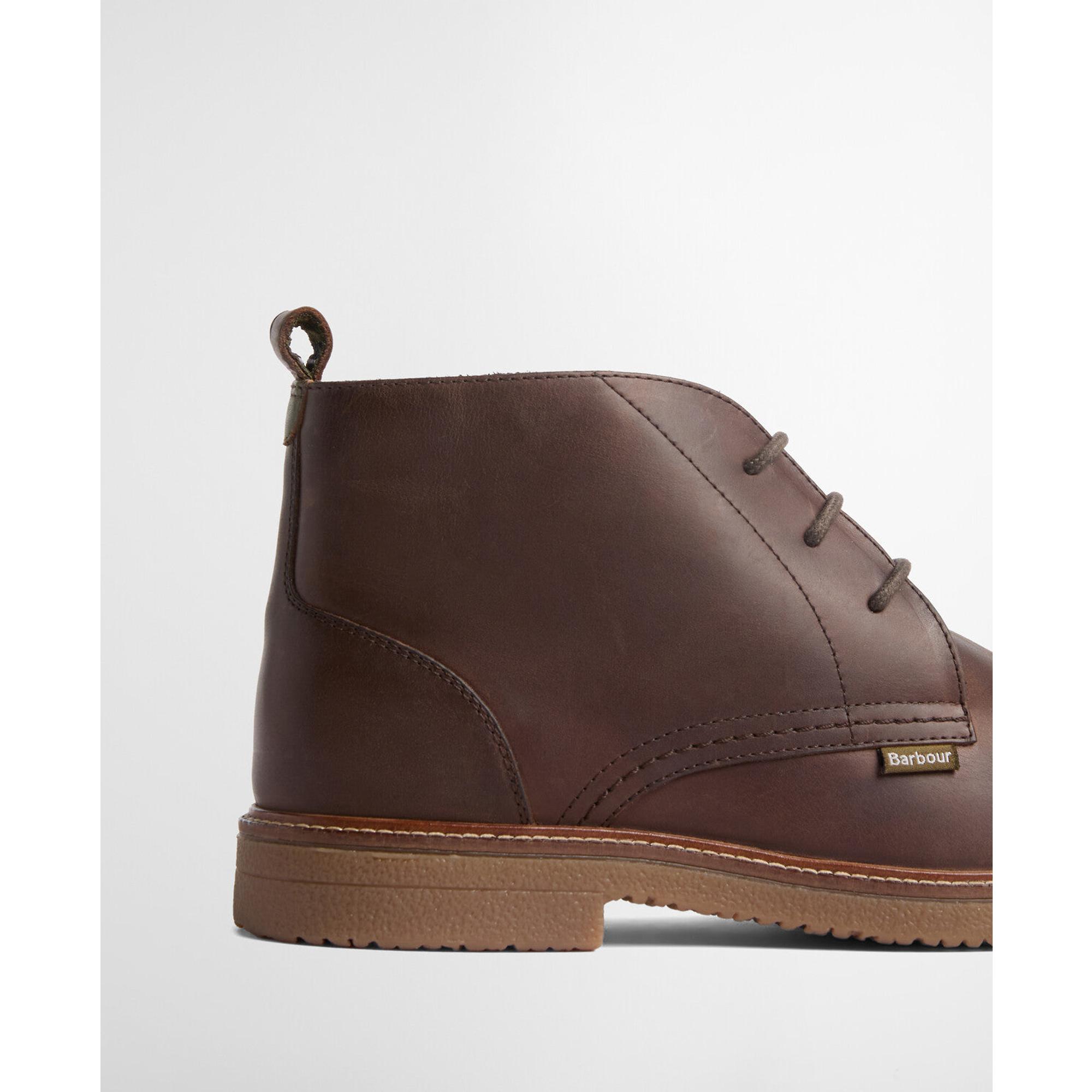 Product image 6 of 9 of Barbour Men's Kirkstone Desert Boots - Dark Brown