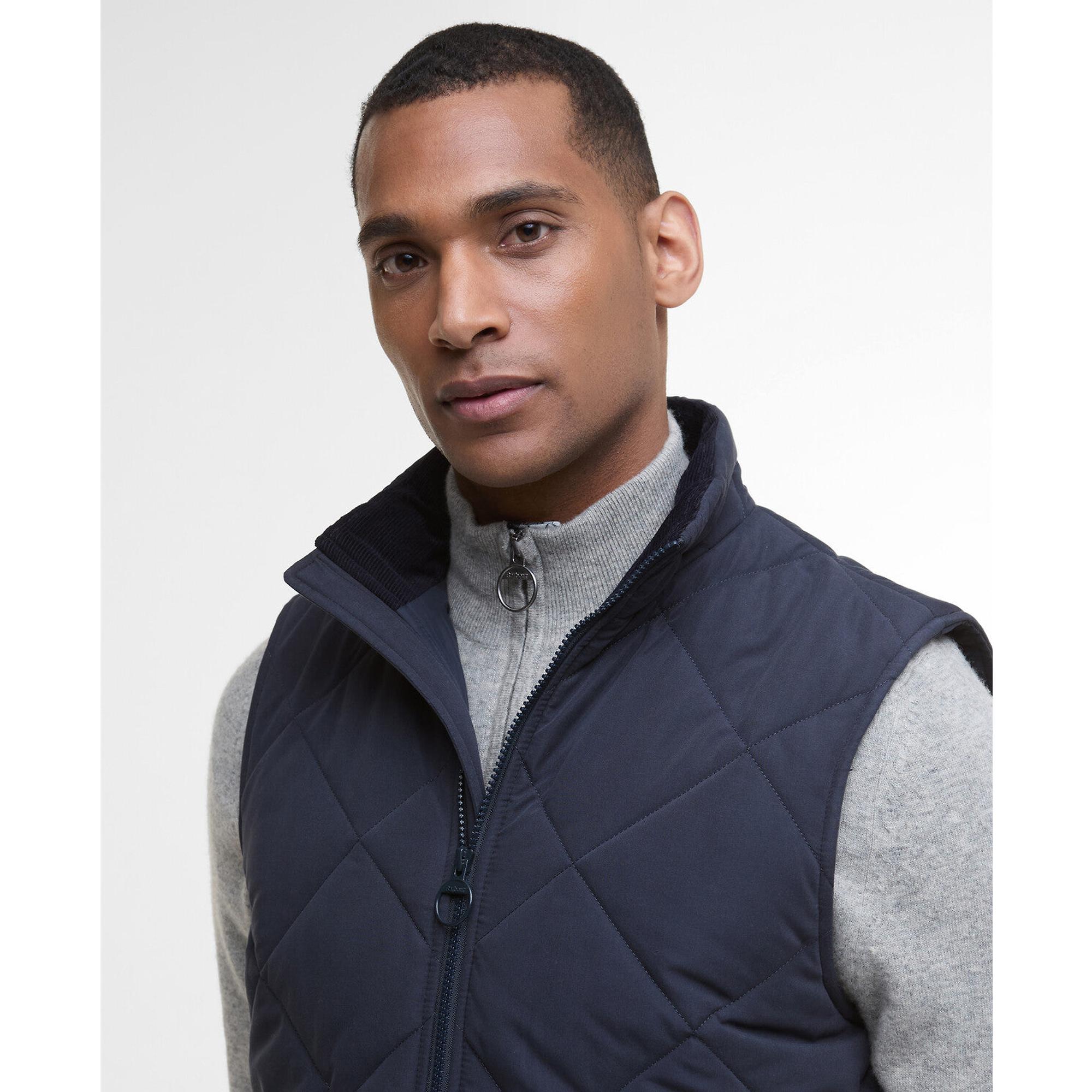 Product image 5 of 7 of Barbour Men's City Chelsea Quilted Gilet - Dark Navy/Midnight Oak