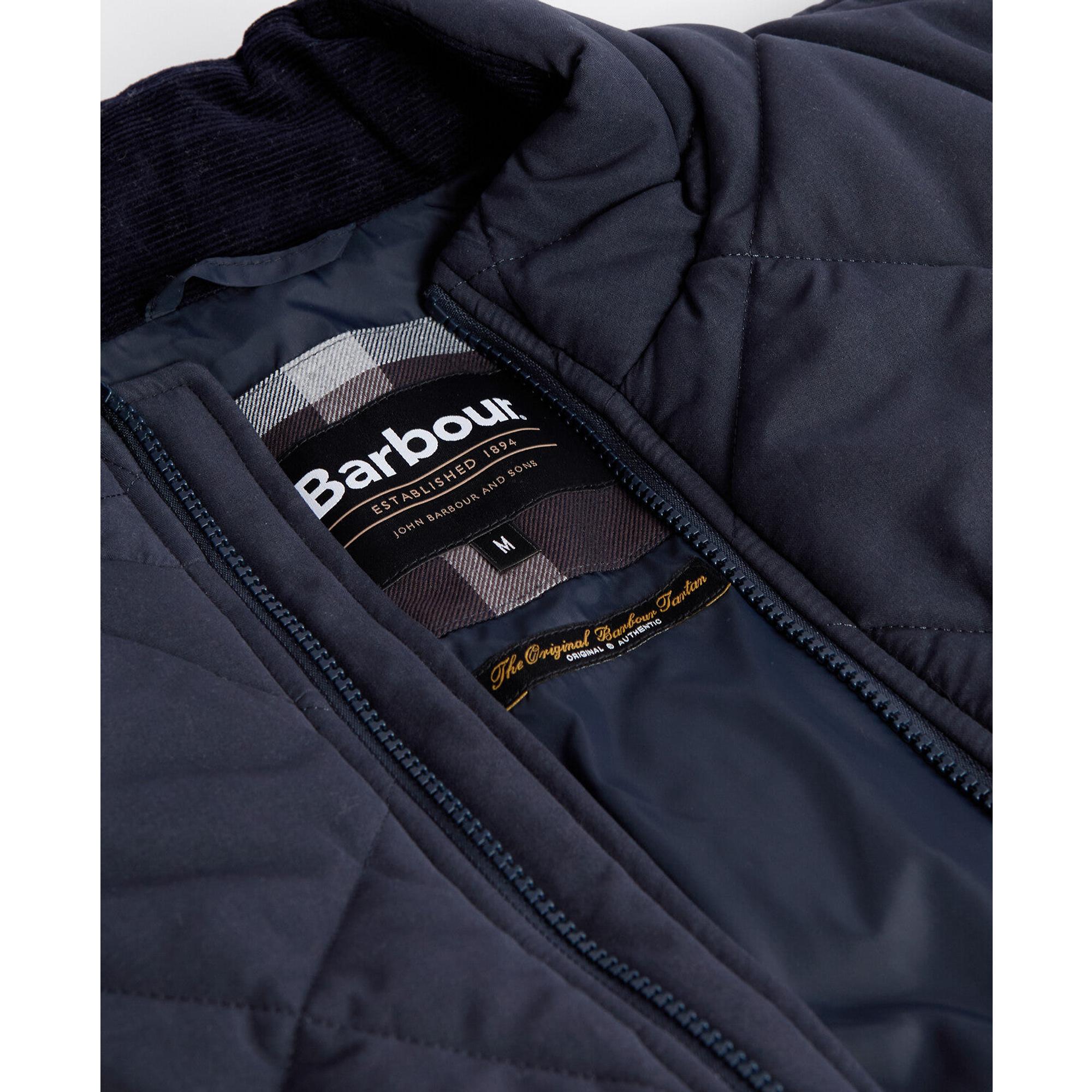Product image 7 of 7 of Barbour Men's City Chelsea Quilted Gilet - Dark Navy/Midnight Oak