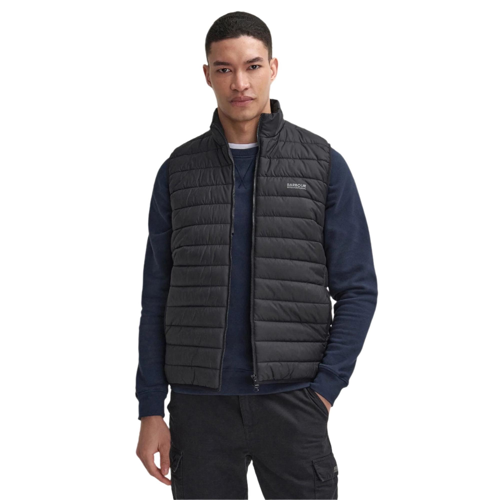 Product image 4 of 7 of Barbour International Men's Ledley Gilet - Black