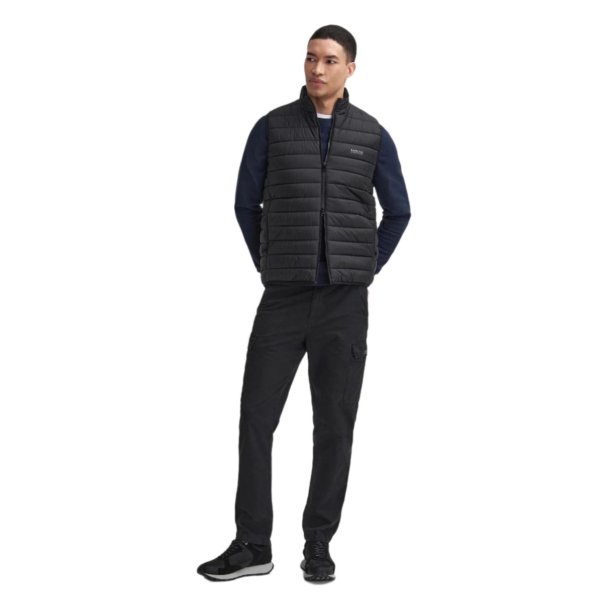 Product image 3 of 7 of Barbour International Men's Ledley Gilet - Black