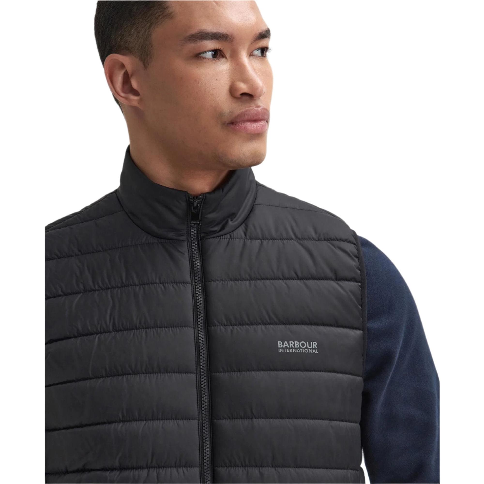 Product image 5 of 7 of Barbour International Men's Ledley Gilet - Black