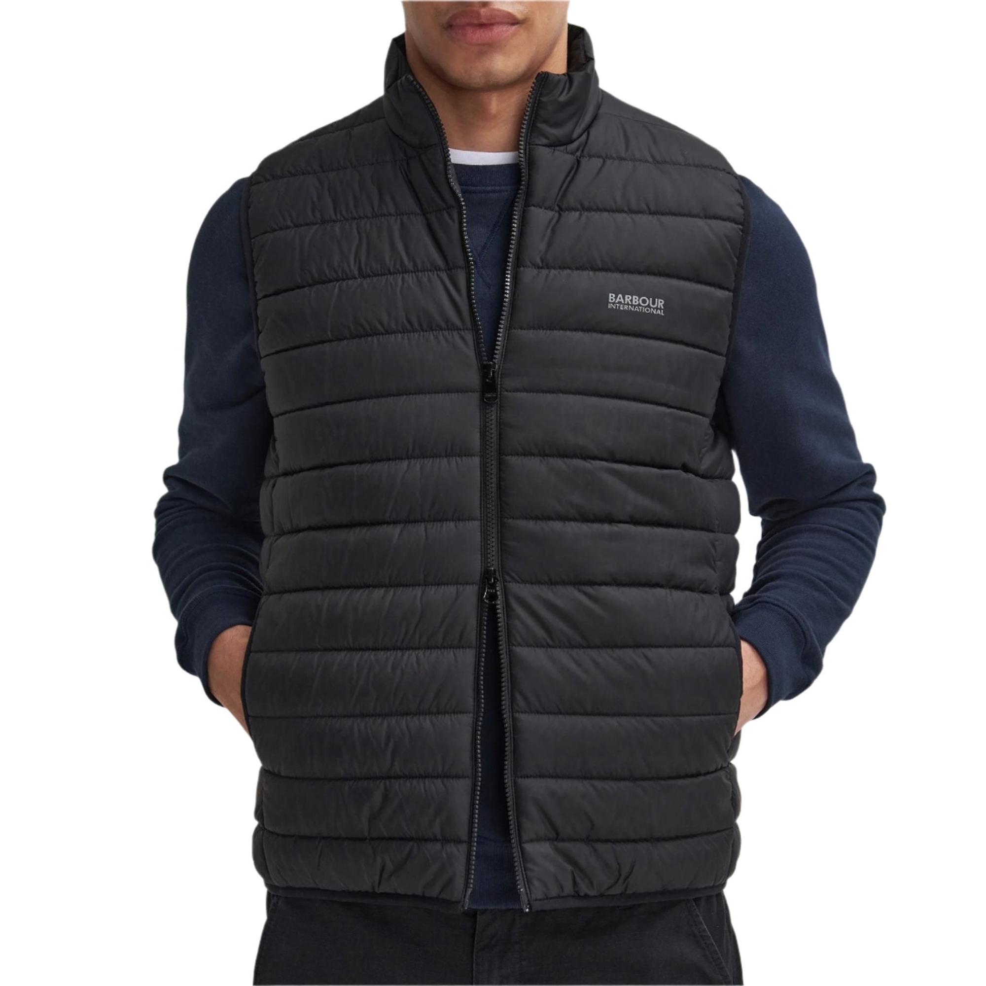 Product image 2 of 7 of Barbour International Men's Ledley Gilet - Black