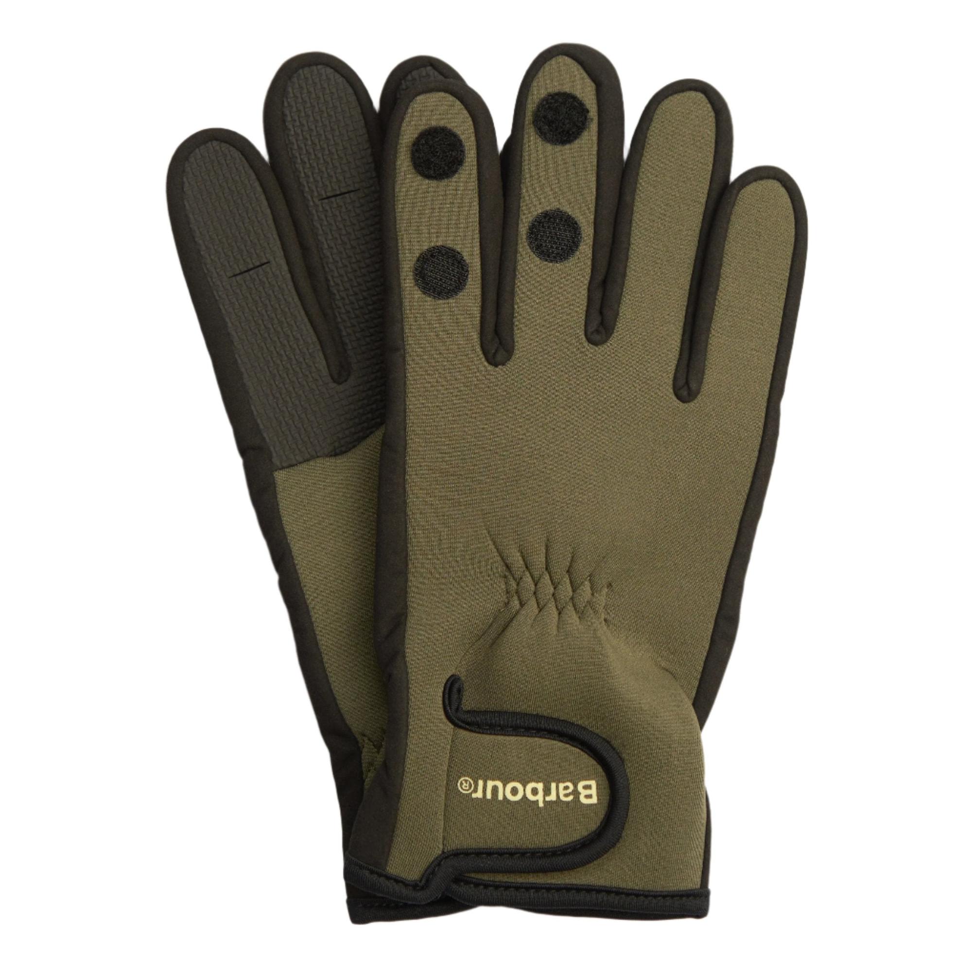 Product image 1 of 4 of Barbour Men's Neoprene Gloves - Green