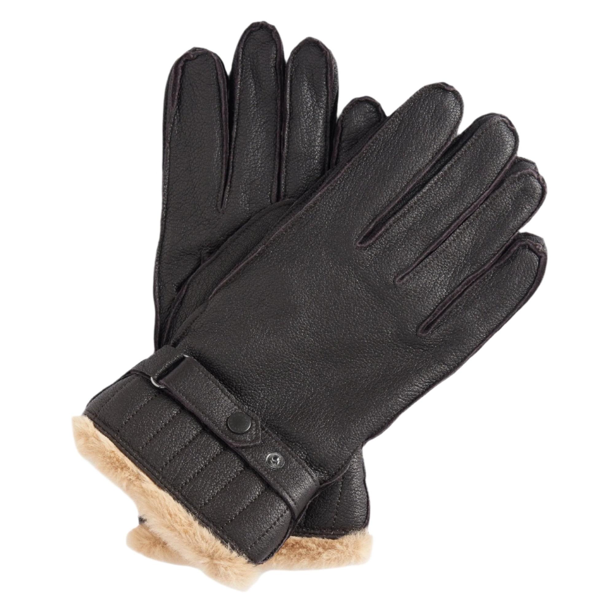 Product image 1 of 4 of Barbour Men's Leather Utility Gloves - Brown