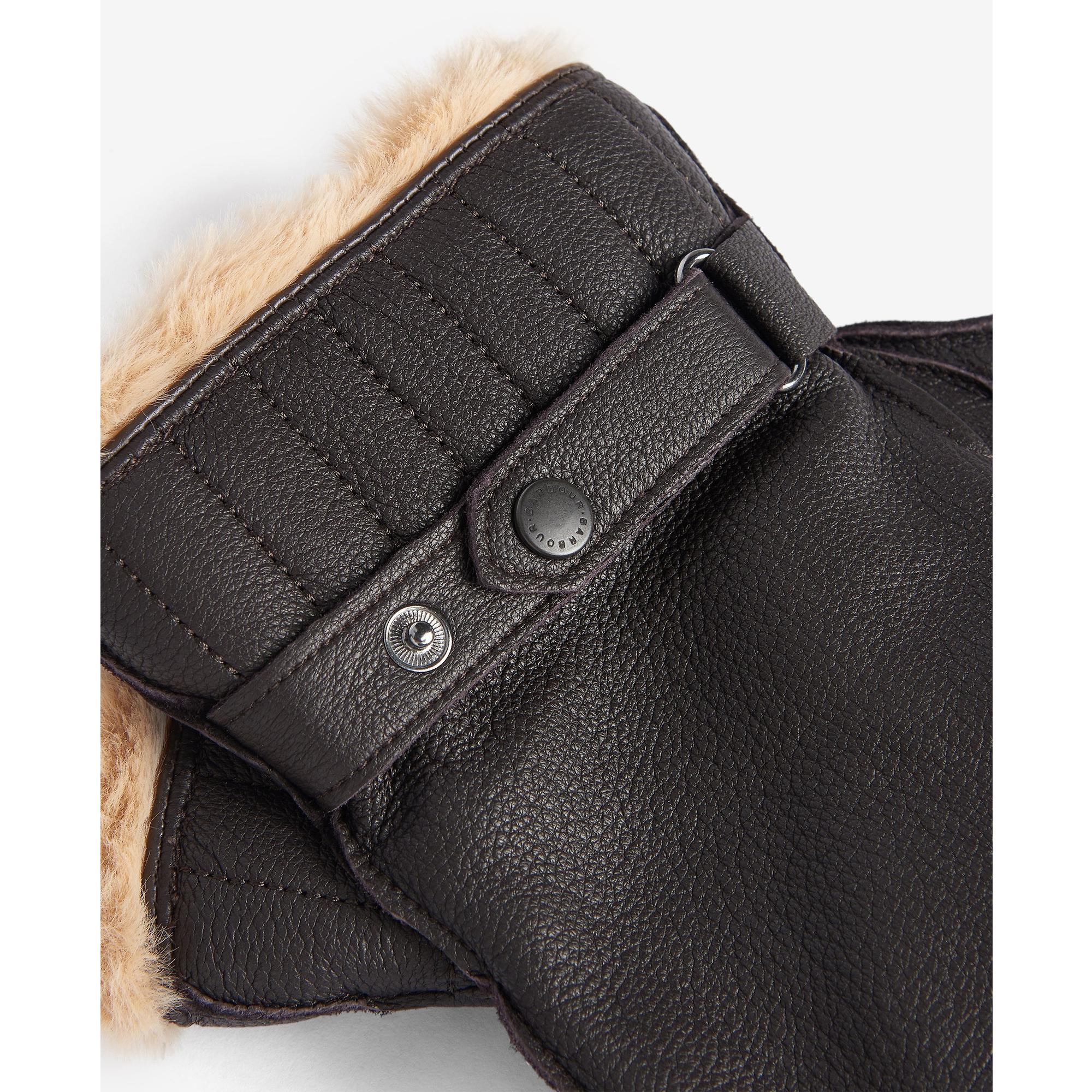 Product image 2 of 4 of Barbour Men's Leather Utility Gloves - Brown