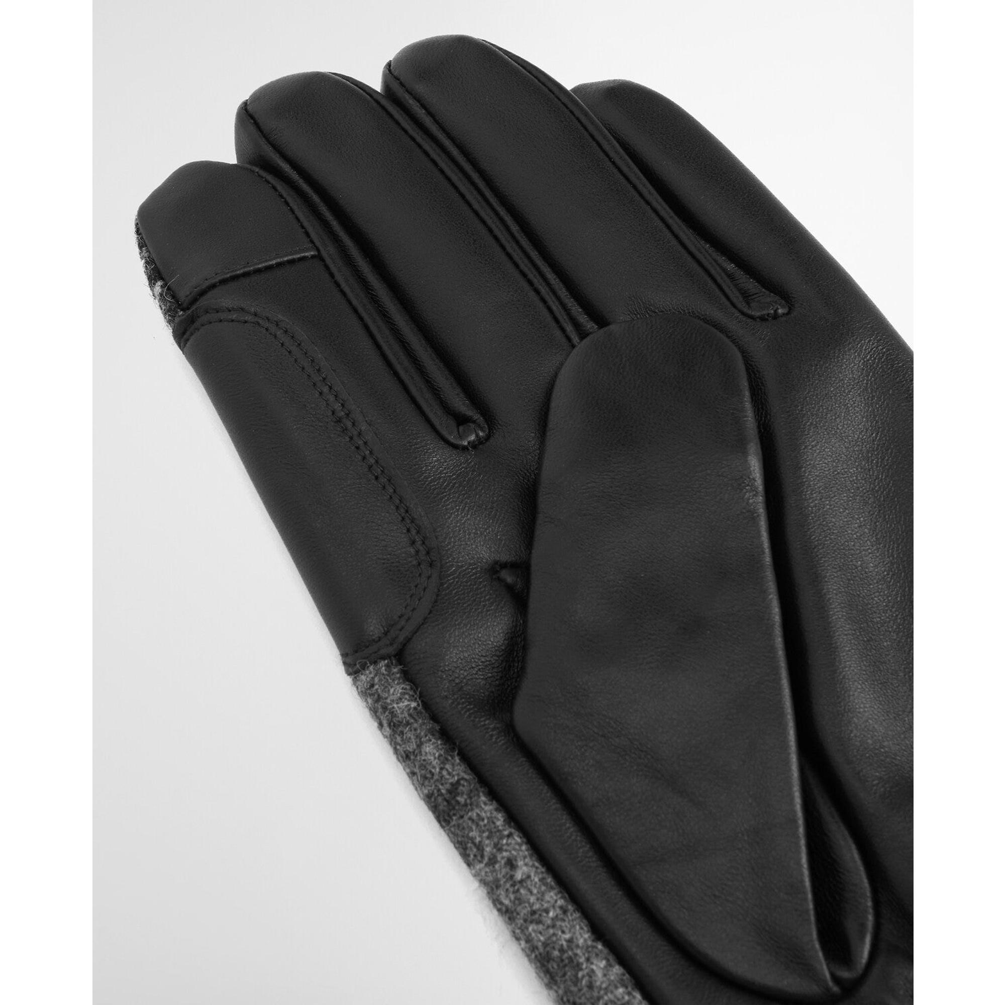 Product image 3 of 3 of Barbour Men's Newbrough Tartan Gloves - Black/Grey