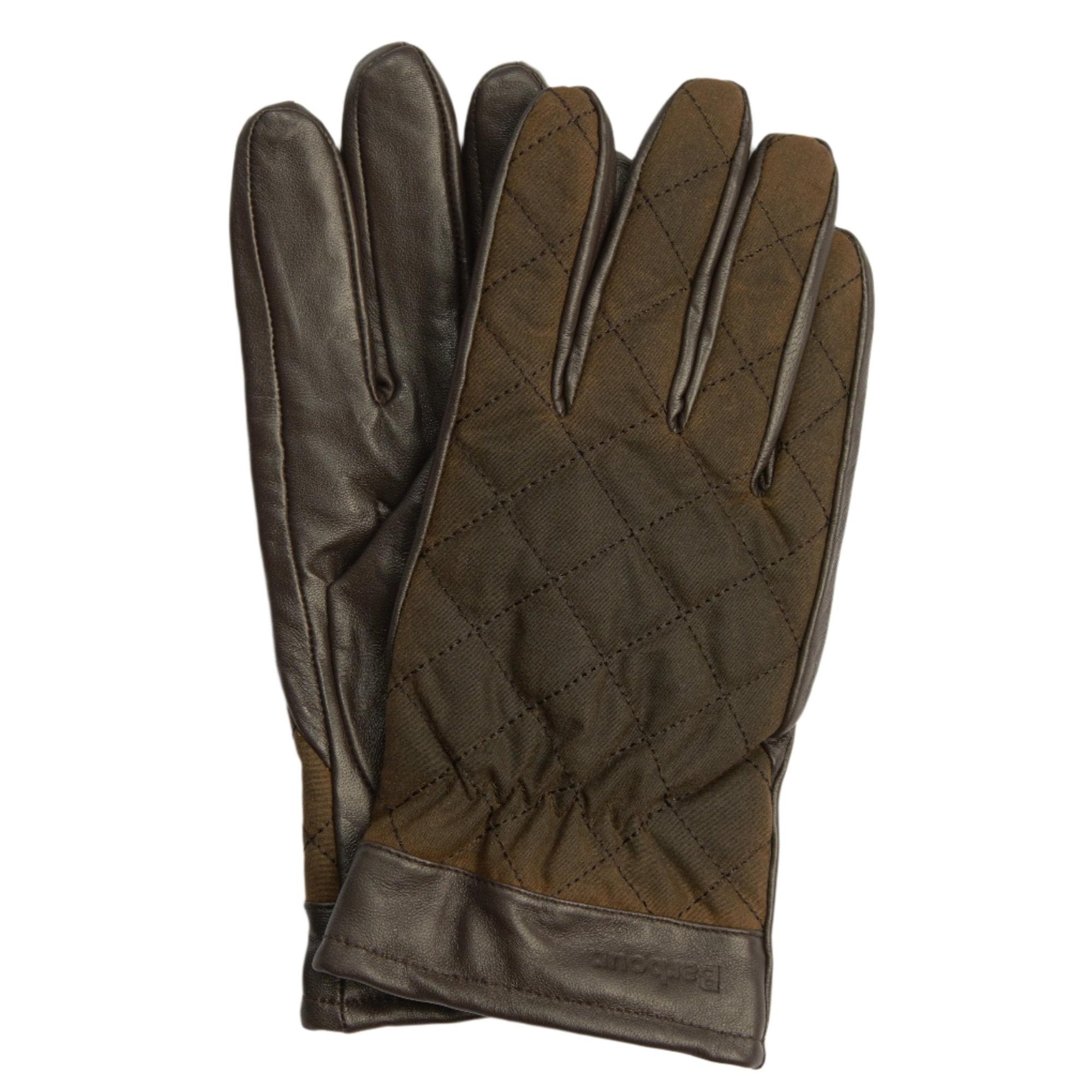 Product image 1 of 4 of Barbour Men's Dalegarth Gloves - Olive/Brown