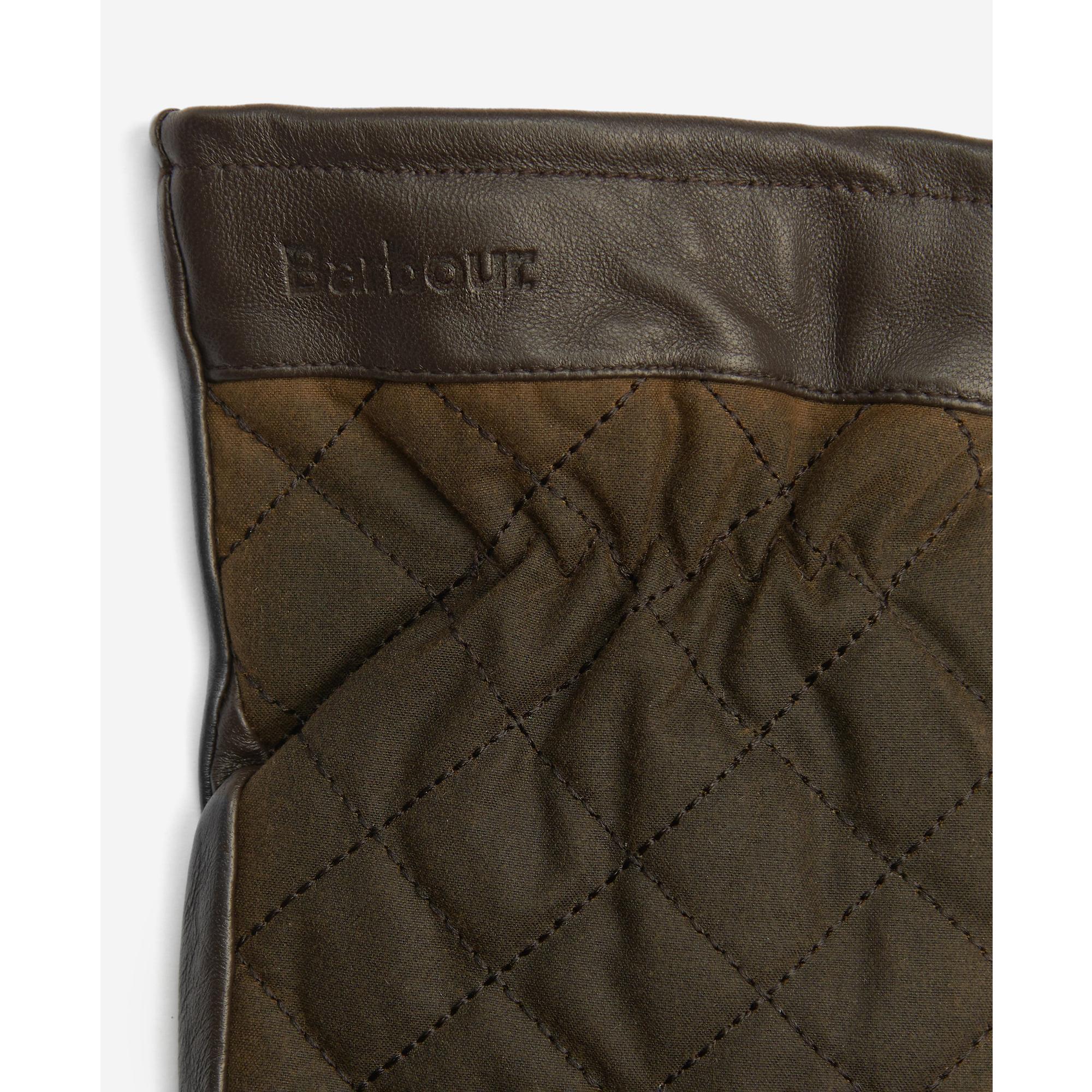 Product image 3 of 4 of Barbour Men's Dalegarth Gloves - Olive/Brown