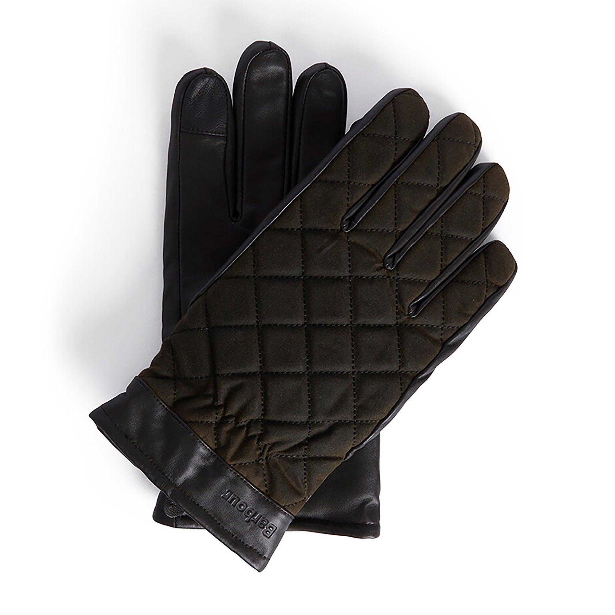 Product image 1 of 3 of Barbour Men's Dalegarth Gloves - Olive/Brown