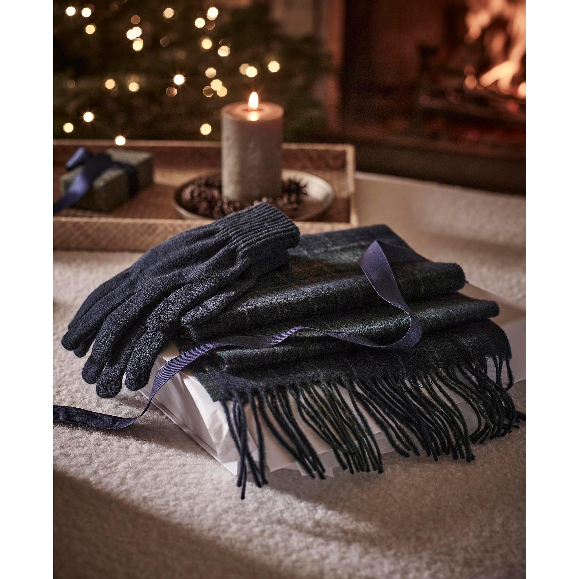 Product image 4 of 4 of Barbour Men's Tartan Scarf & Glove Gift Set - Green Loch Tartan