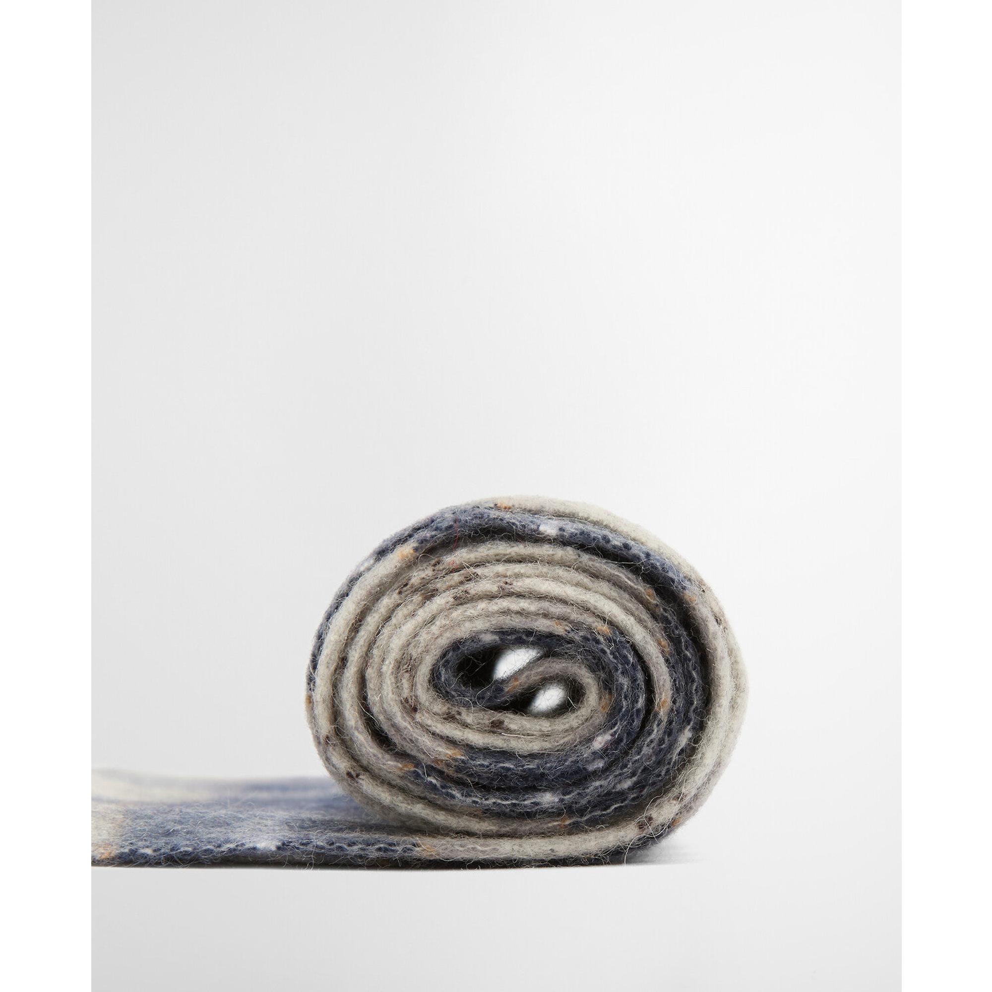 Product image 8 of 11 of Barbour Men's Tartan Scarf & Glove Gift Set - Grey Midnight