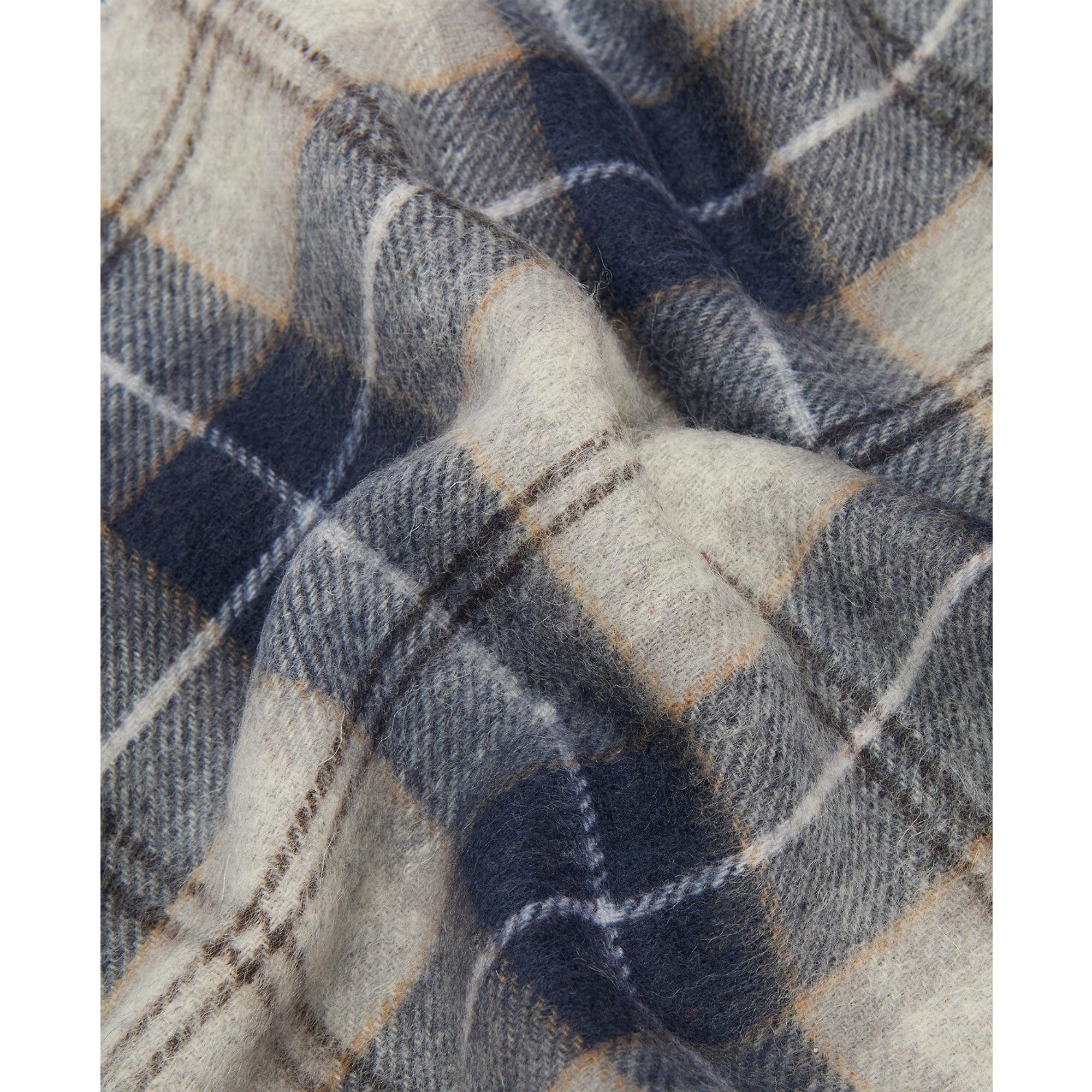 Product image 10 of 11 of Barbour Men's Tartan Scarf & Glove Gift Set - Grey Midnight