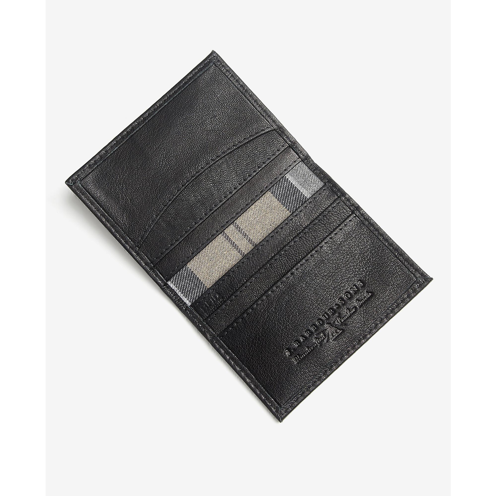 Product image 3 of 7 of Barbour Men's Leather Belt & Billfold Gift Set - Classic Black
