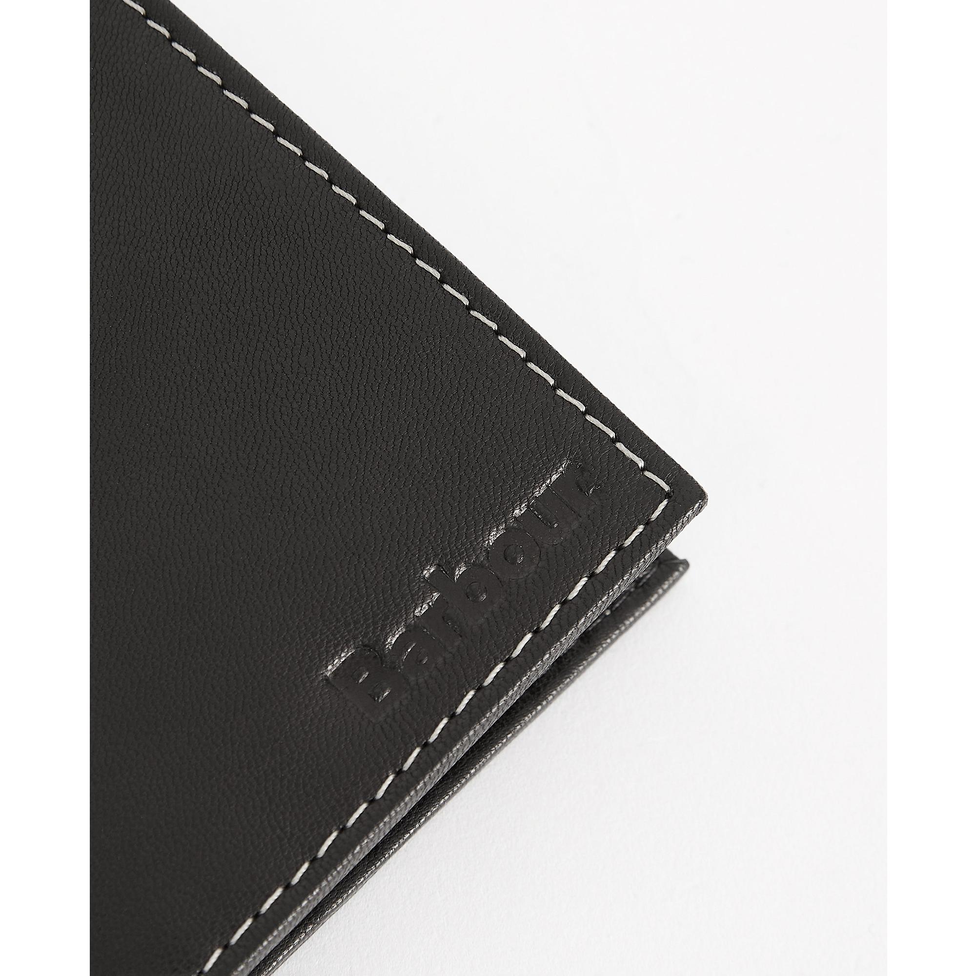 Product image 5 of 7 of Barbour Men's Leather Belt & Billfold Gift Set - Classic Black