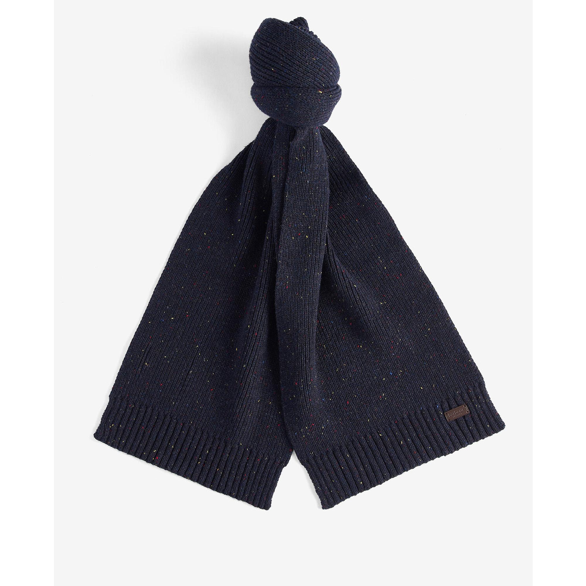 Product image 5 of 5 of Barbour Men's Carlton Fleck Beanie & Scarf Gift Set - Classic Navy