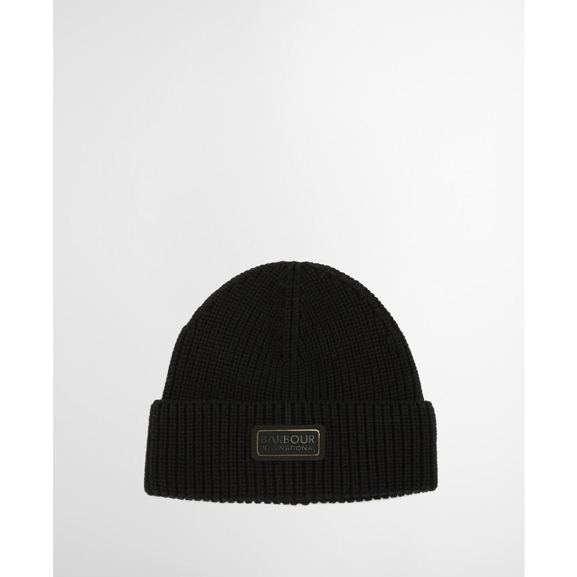 Product image 5 of 12 of Barbour International Men's Sweeper Beanie and Scarf Gift Set - Black