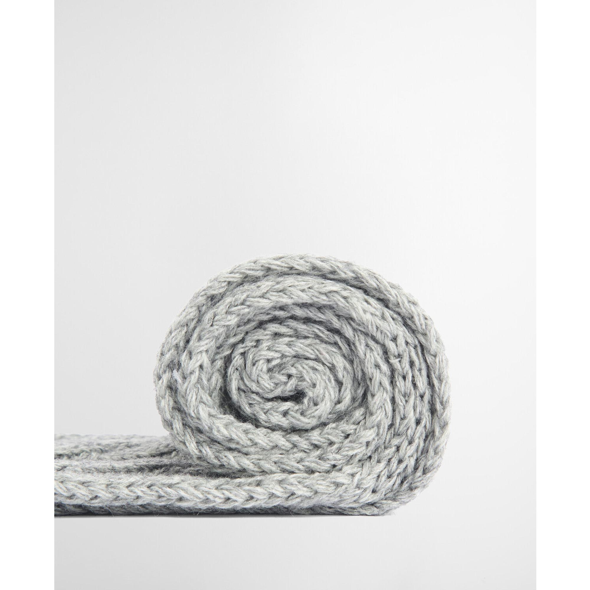 Product image 8 of 9 of Barbour Men's Jesmond Beanie and Scarf Gift Set - Mid Grey