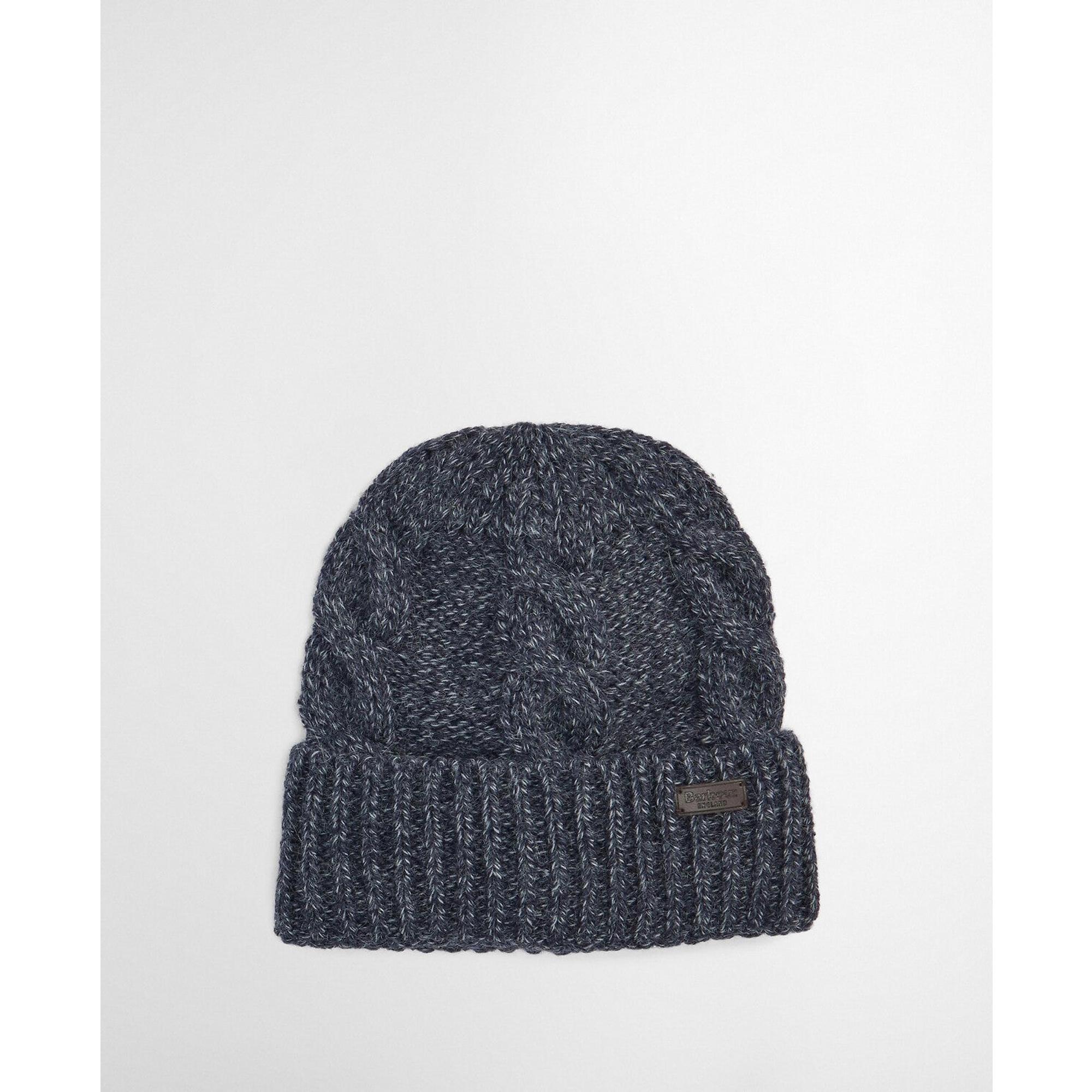 Product image 3 of 10 of Barbour Men's Jesmond Beanie and Scarf Gift Set - Navy