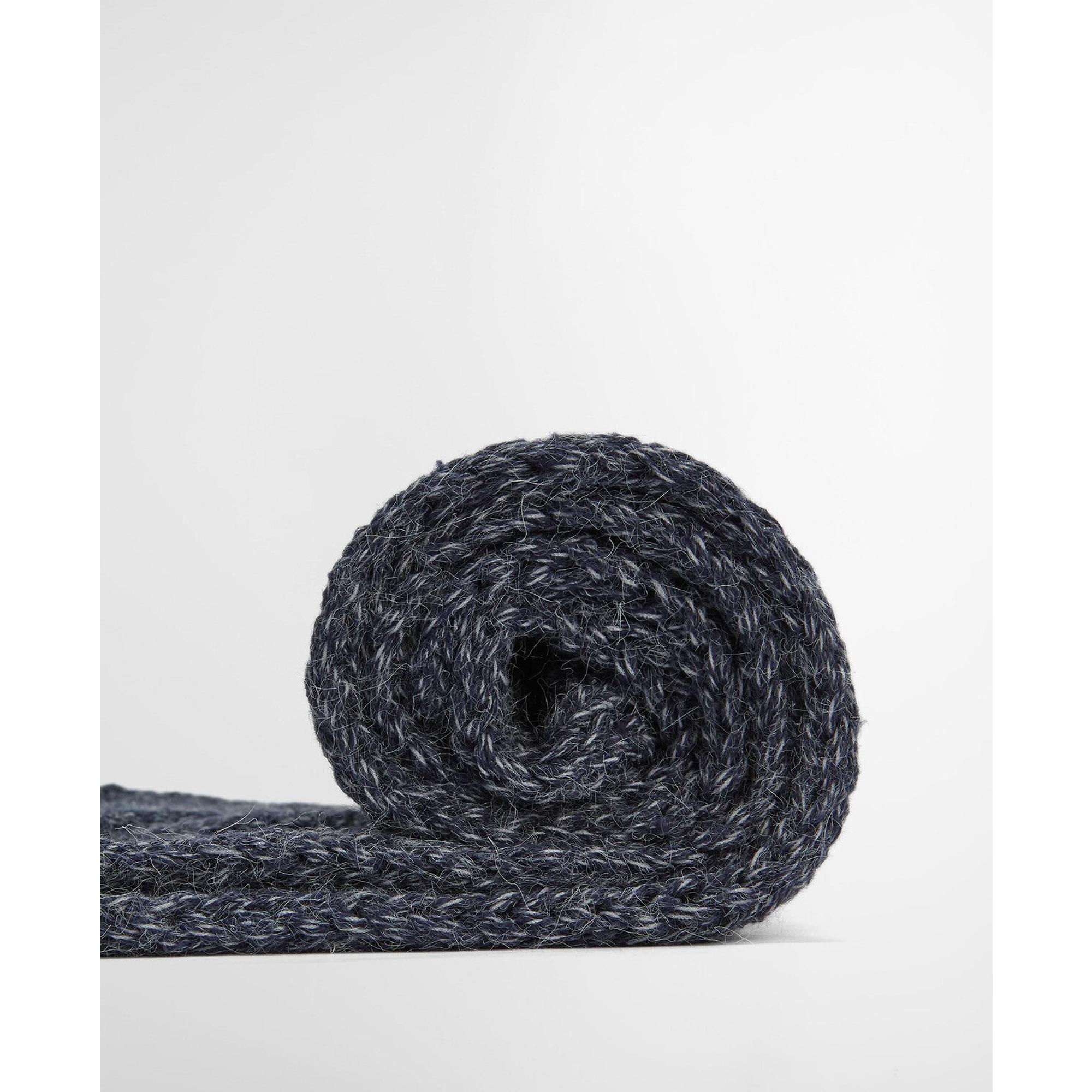 Product image 9 of 10 of Barbour Men's Jesmond Beanie and Scarf Gift Set - Navy
