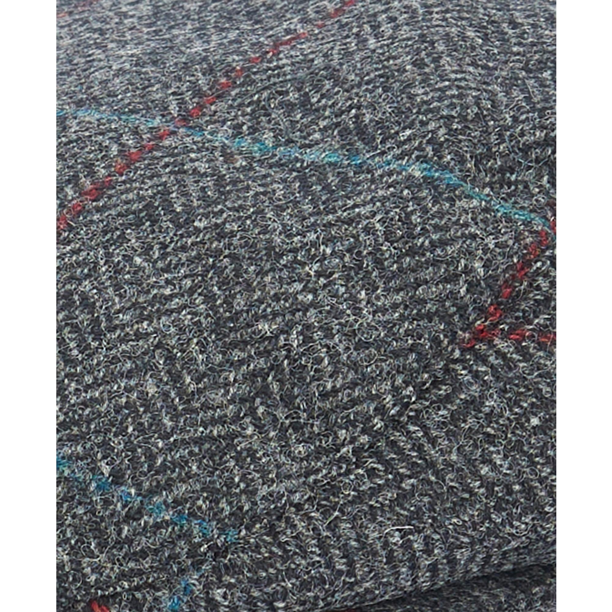 Product image 4 of 4 of Barbour Men's Crieff Flat Cap - Charcoal/Red/Blue