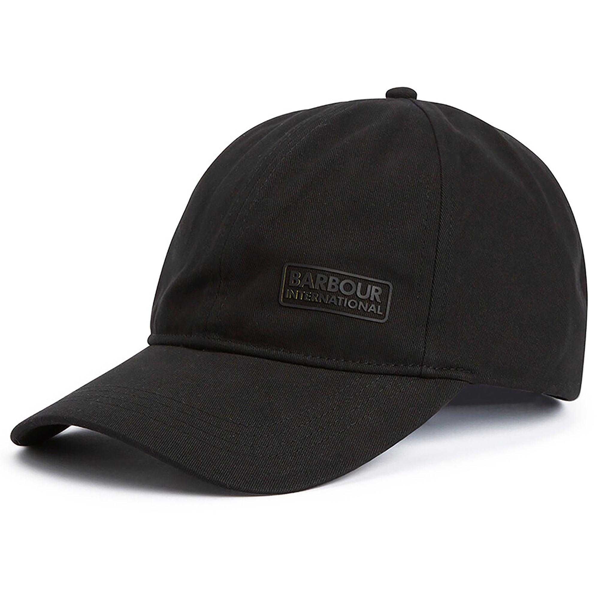Product image 1 of 9 of Barbour International Men's Norton Drill Sports Cap - Black/Shadow