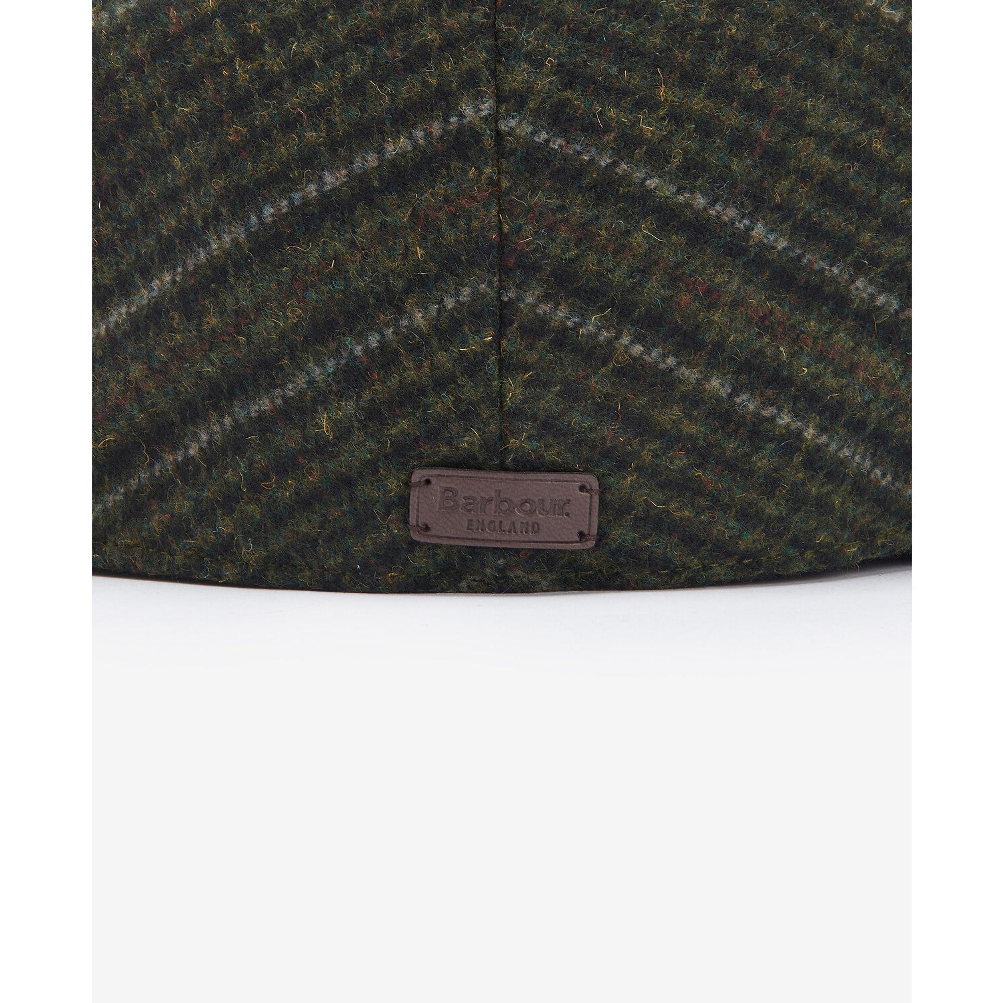 Product image 4 of 4 of Barbour Men's Wilkin Flat Cap - Olive Check