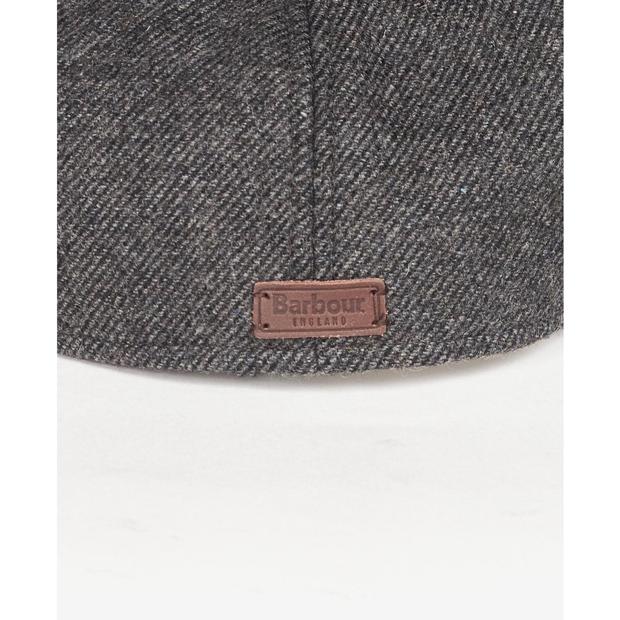 Product image 4 of 4 of Barbour Men's Claymore Baker Boy Hat - Charcoal Grey