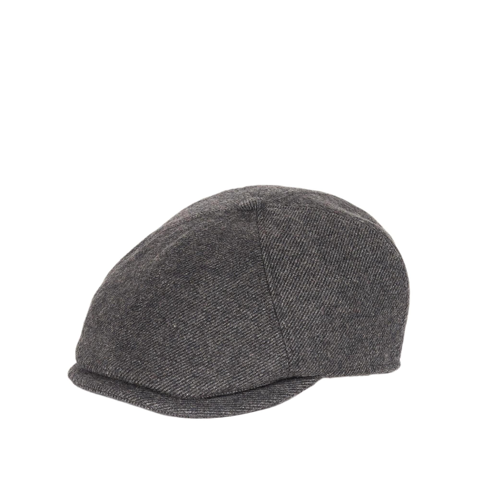 Product image 1 of 4 of Barbour Men's Claymore Baker Boy Hat - Charcoal Grey