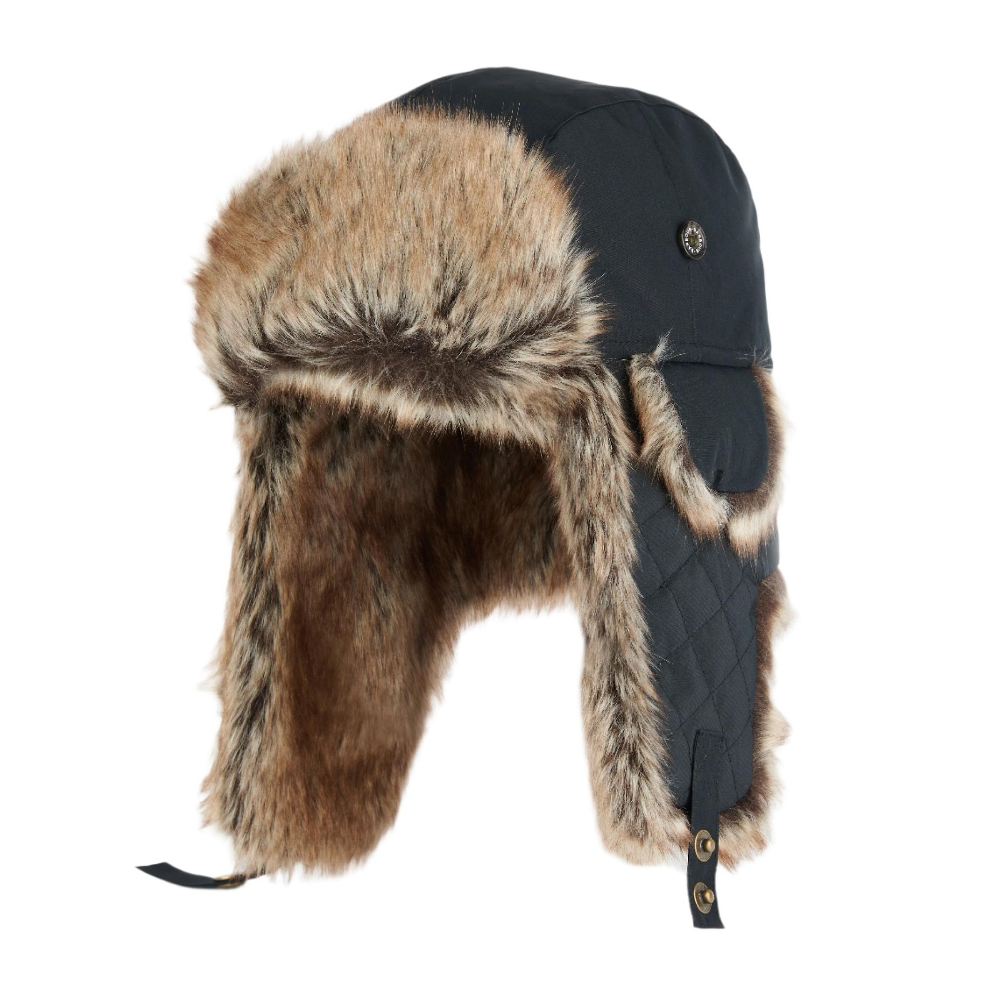 Product image 1 of 5 of Barbour Men's Cleadon Trapper Hat - Black