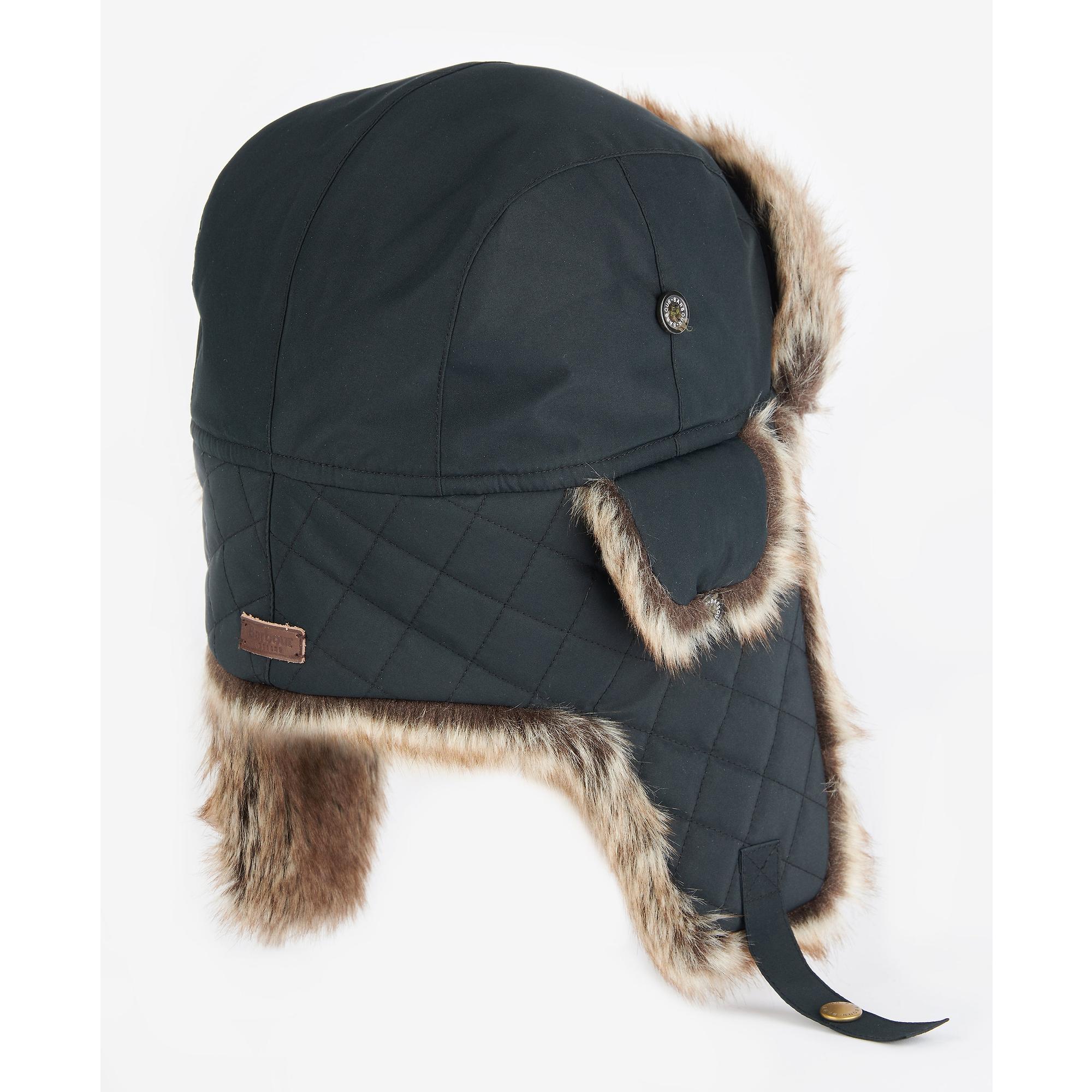 Product image 2 of 5 of Barbour Men's Cleadon Trapper Hat - Black