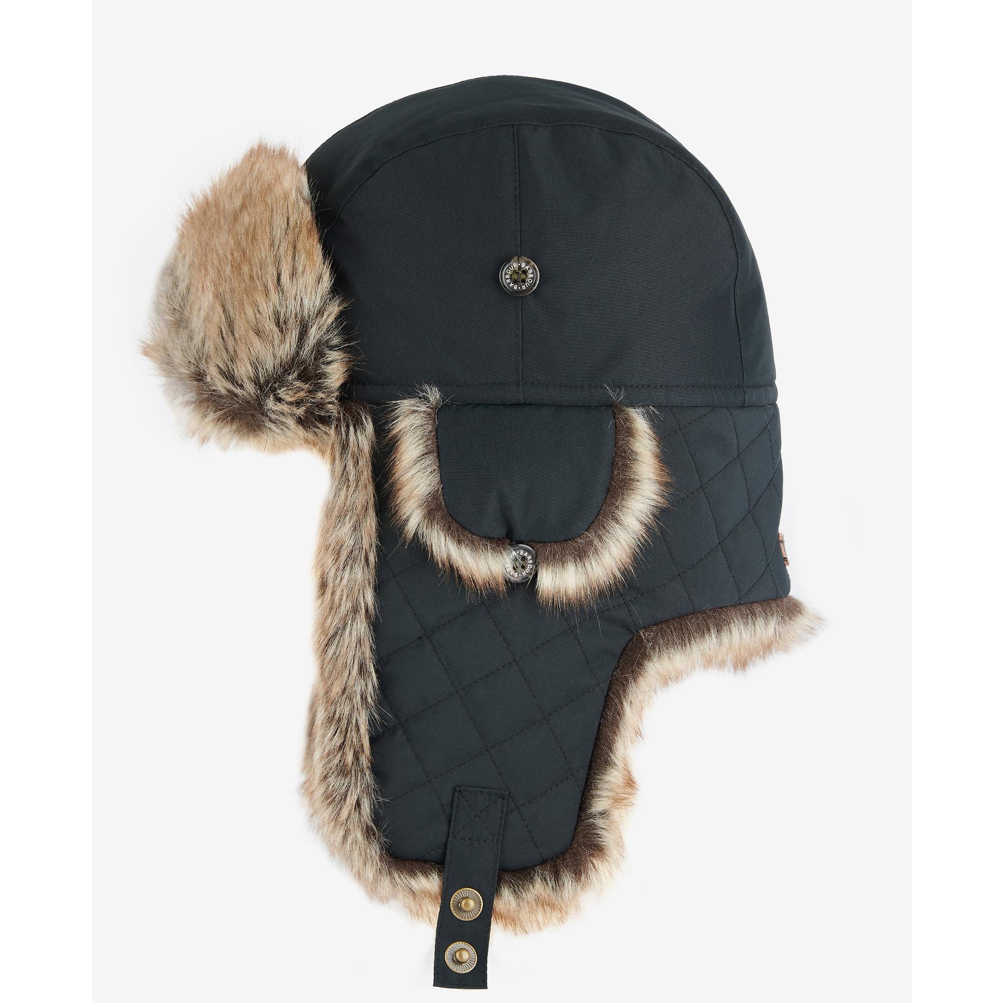 Product image 3 of 5 of Barbour Men's Cleadon Trapper Hat - Black