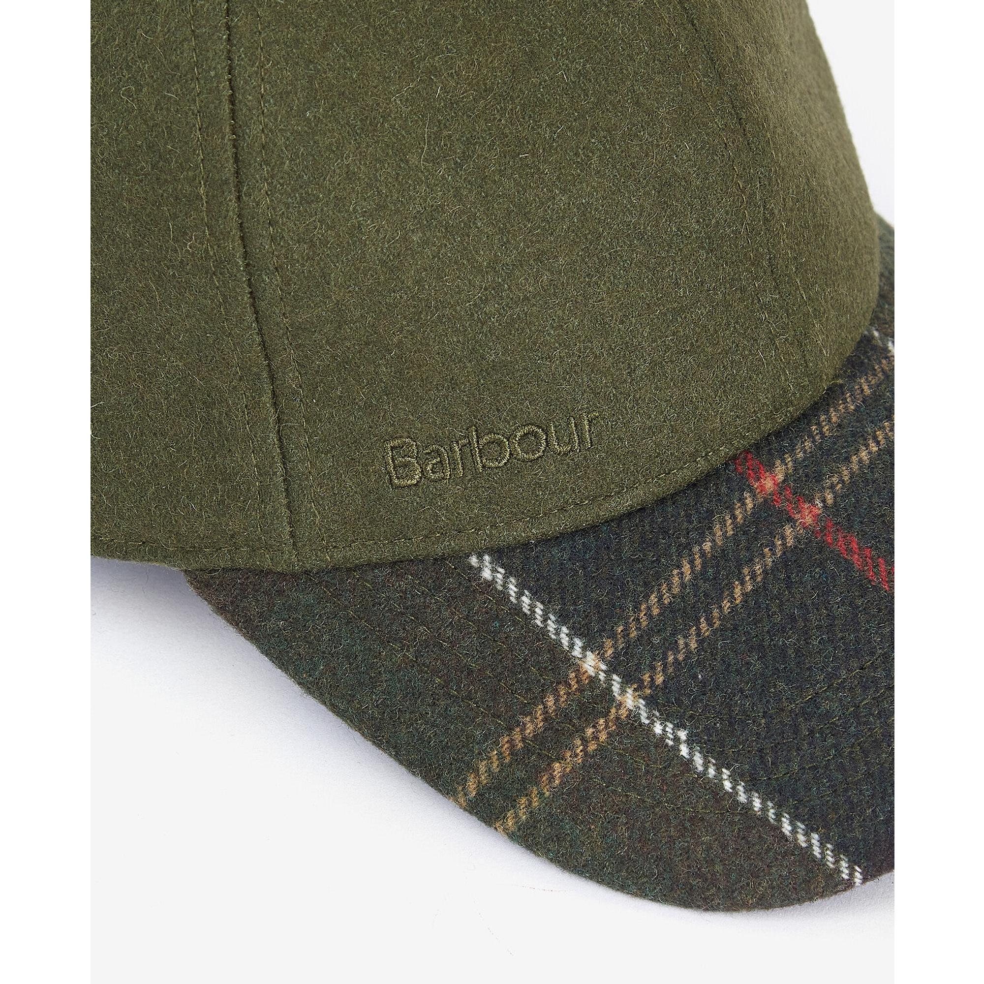 Product image 3 of 6 of Barbour Men's Roker Cap - Forest Green/Classic