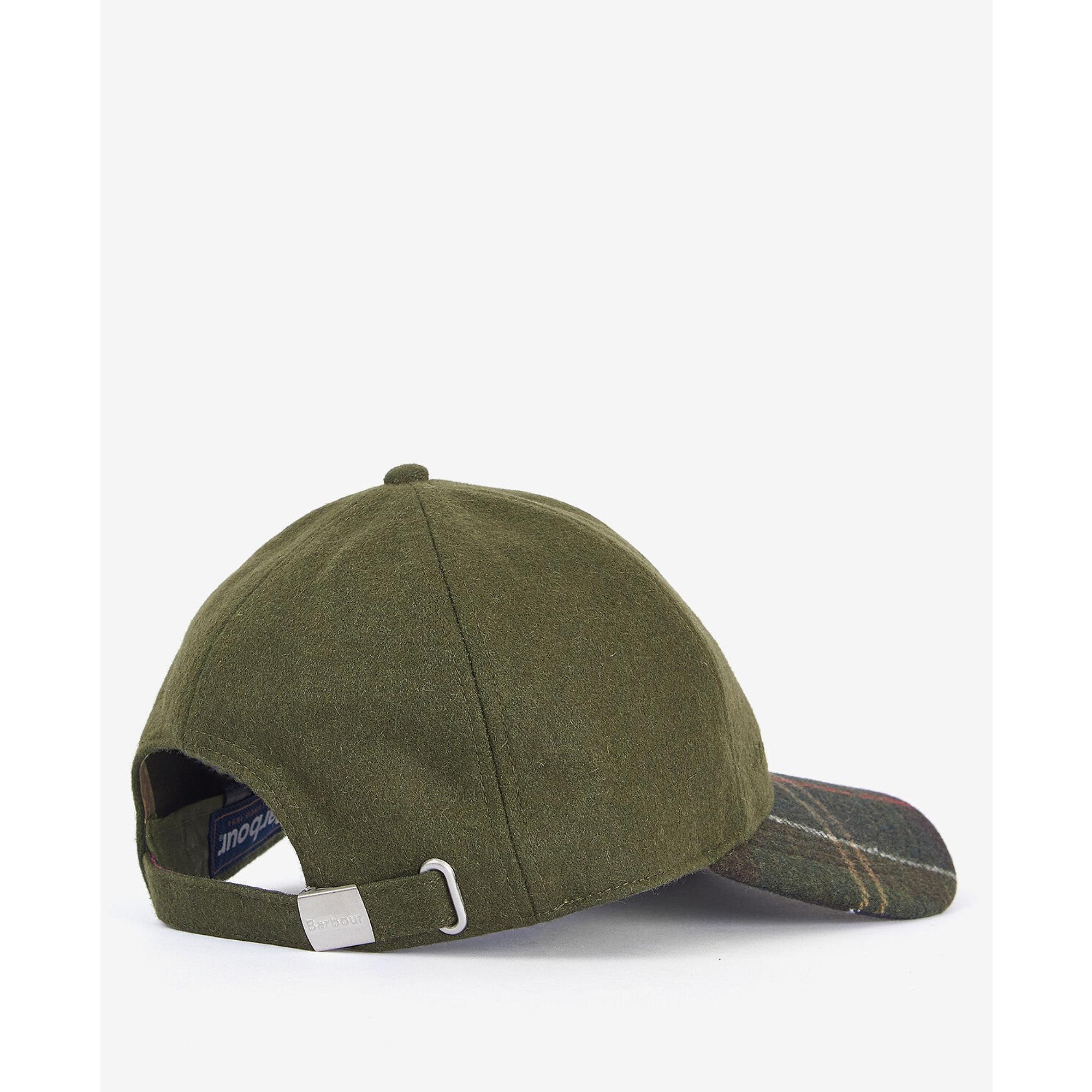 Product image 5 of 6 of Barbour Men's Roker Cap - Forest Green/Classic
