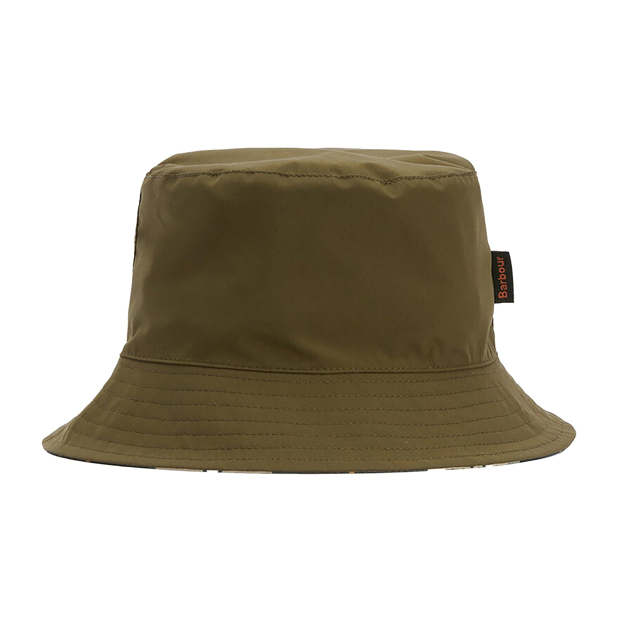 Product image 1 of 7 of Barbour Men's Hutton Reversible Bucket Hat - Fern/Ancient