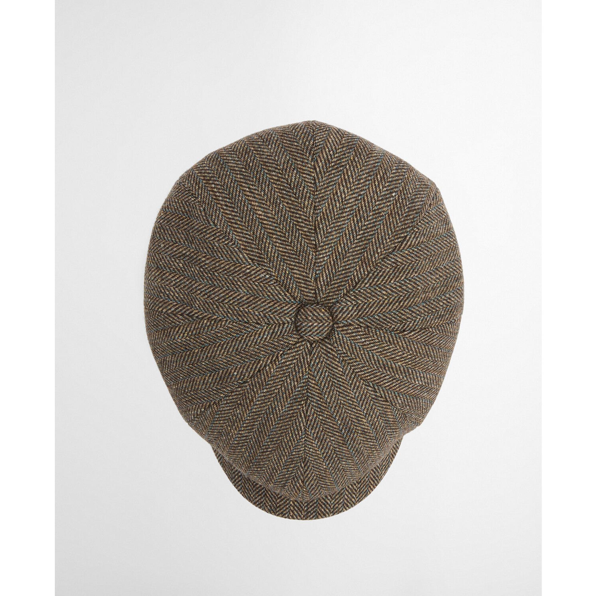 Product image 6 of 9 of Barbour Men's Fyne Tweed Baker Boy Cap - Brown