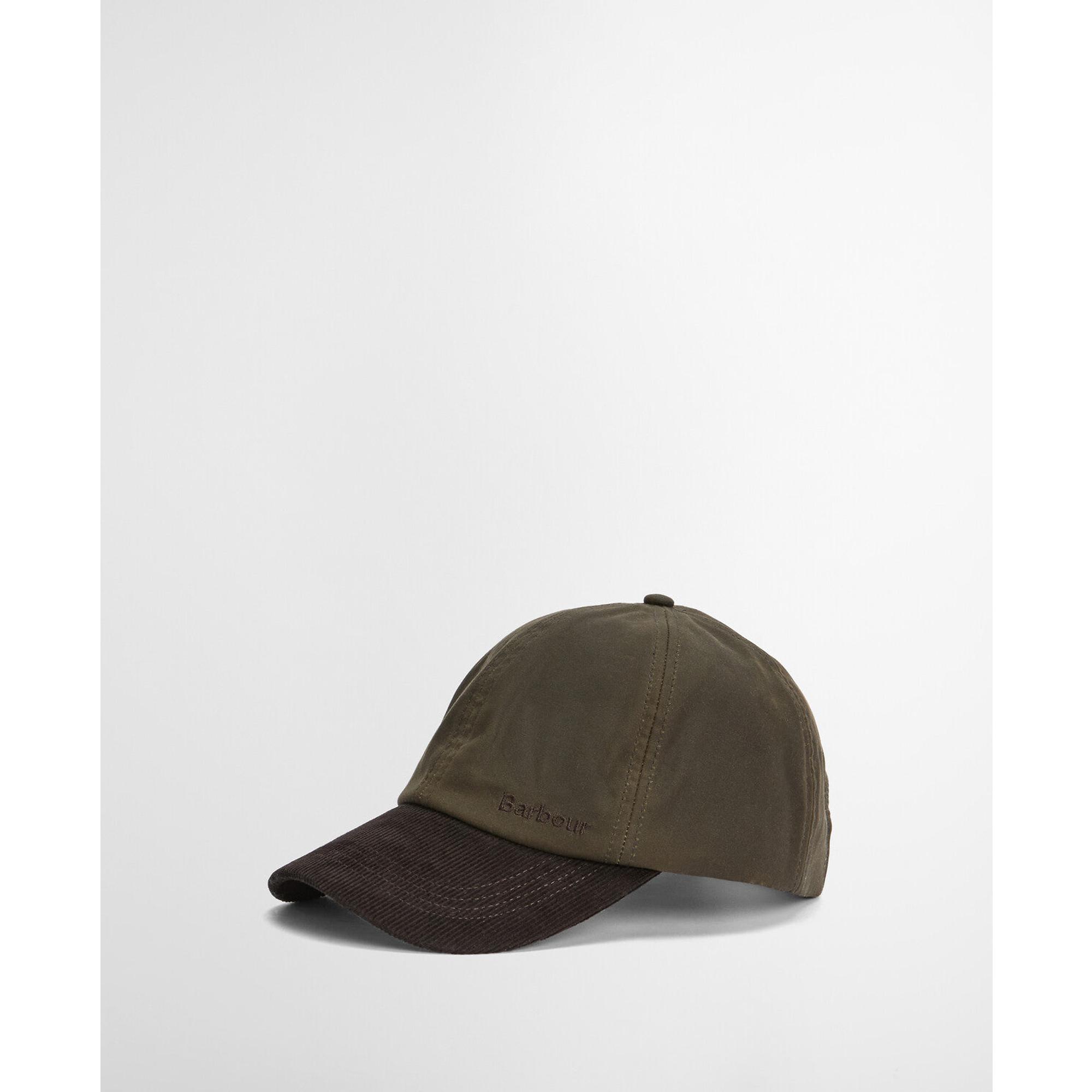 Product image 2 of 10 of Barbour Men's Ashby Cap - Olive/Brown