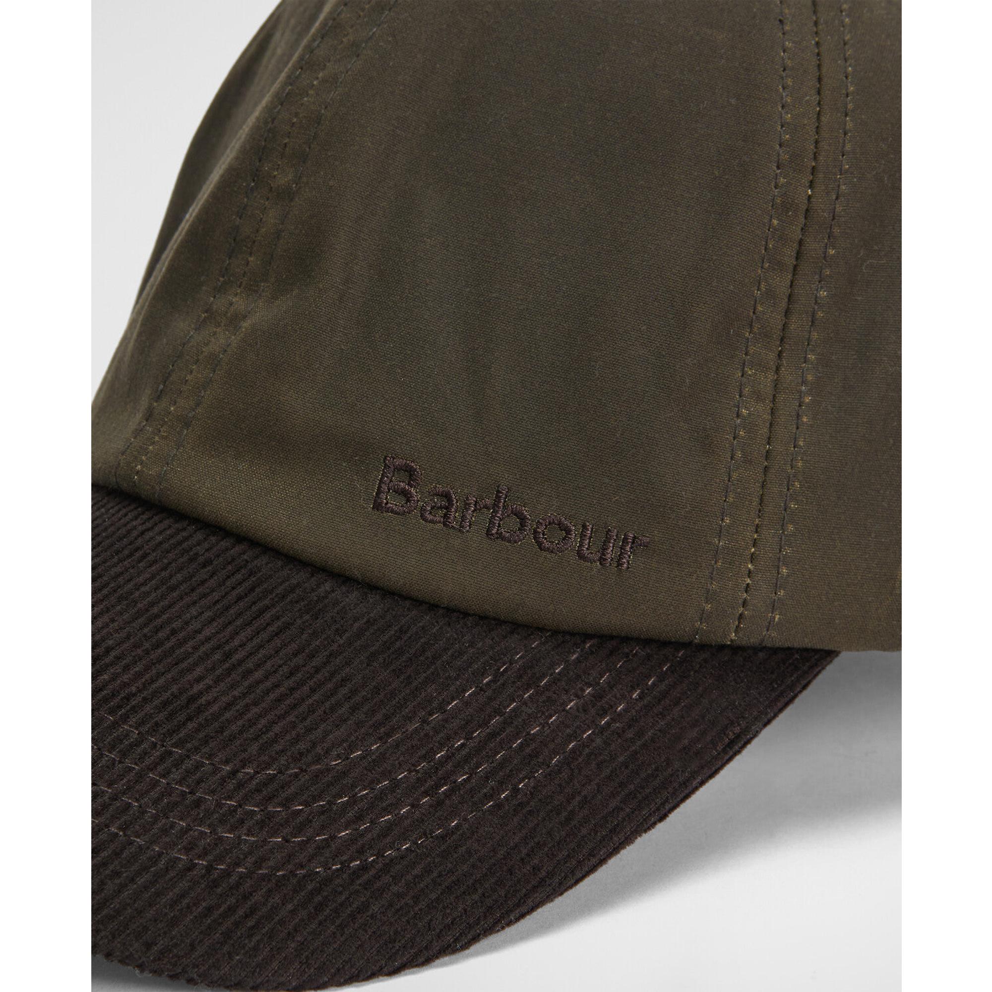 Product image 6 of 10 of Barbour Men's Ashby Cap - Olive/Brown