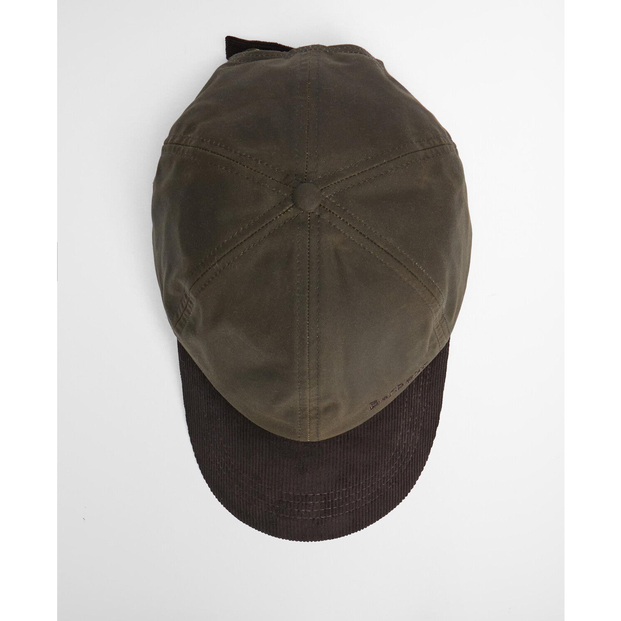 Product image 7 of 10 of Barbour Men's Ashby Cap - Olive/Brown