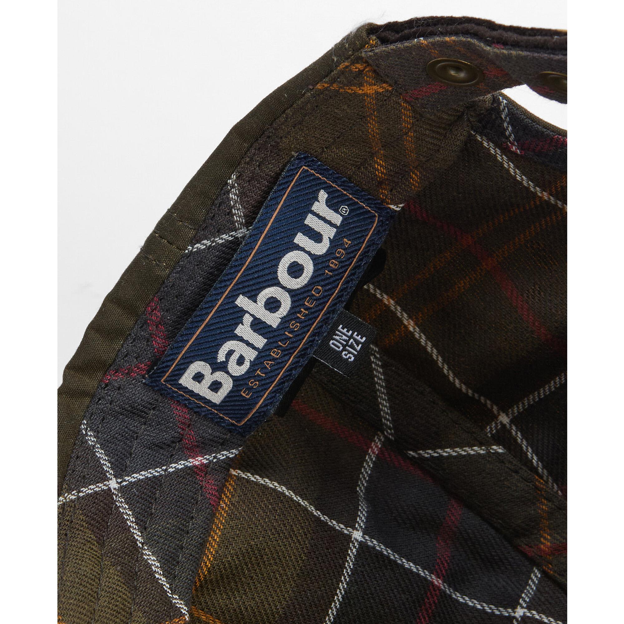 Product image 9 of 10 of Barbour Men's Ashby Cap - Olive/Brown