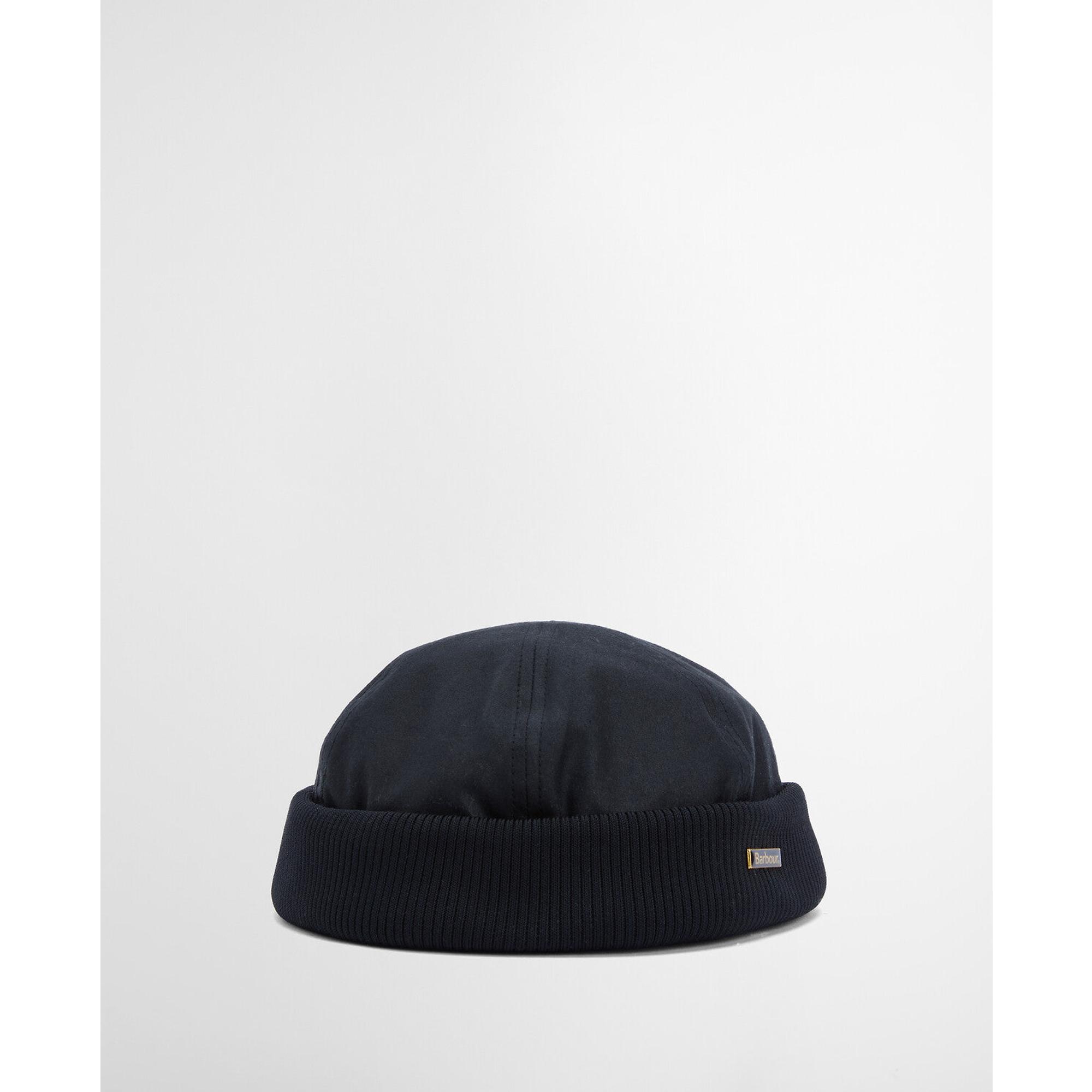 Product image 2 of 8 of Barbour Men's Oakmoor Wax Docker Hat - Black
