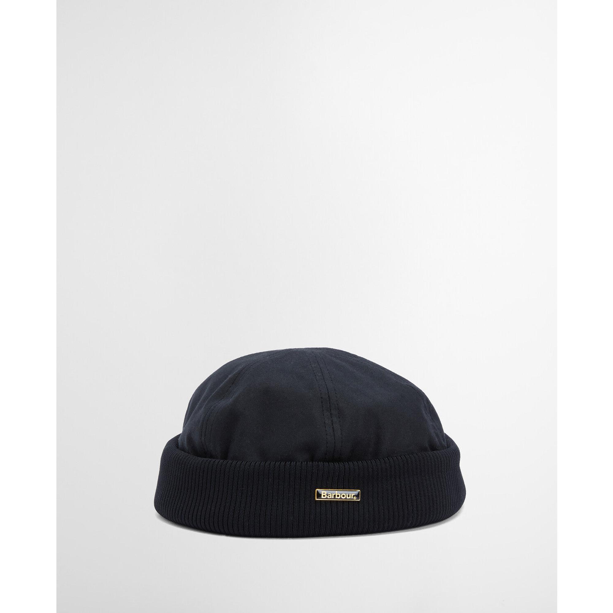 Product image 4 of 8 of Barbour Men's Oakmoor Wax Docker Hat - Black