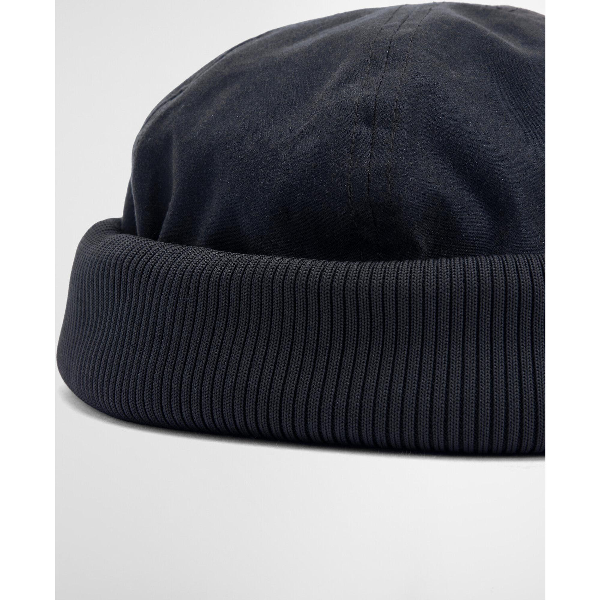 Product image 7 of 8 of Barbour Men's Oakmoor Wax Docker Hat - Black