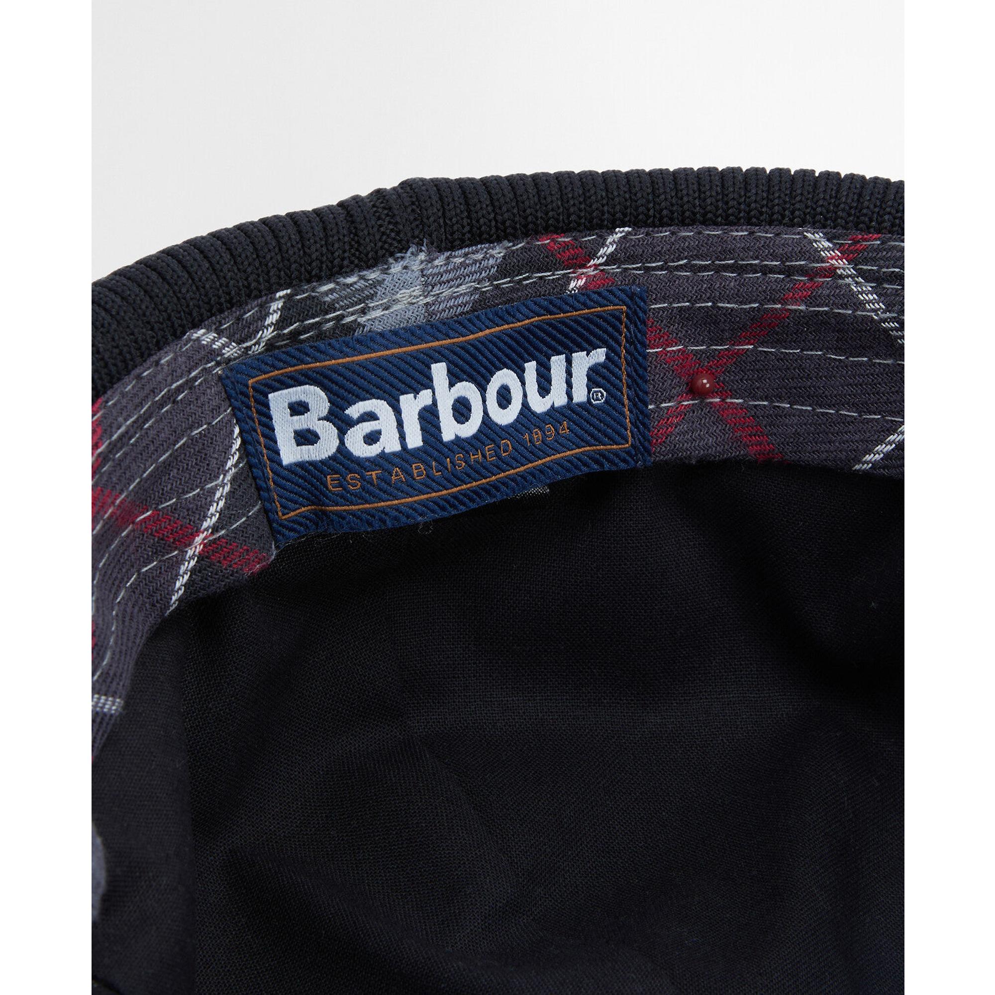 Product image 8 of 8 of Barbour Men's Oakmoor Wax Docker Hat - Black
