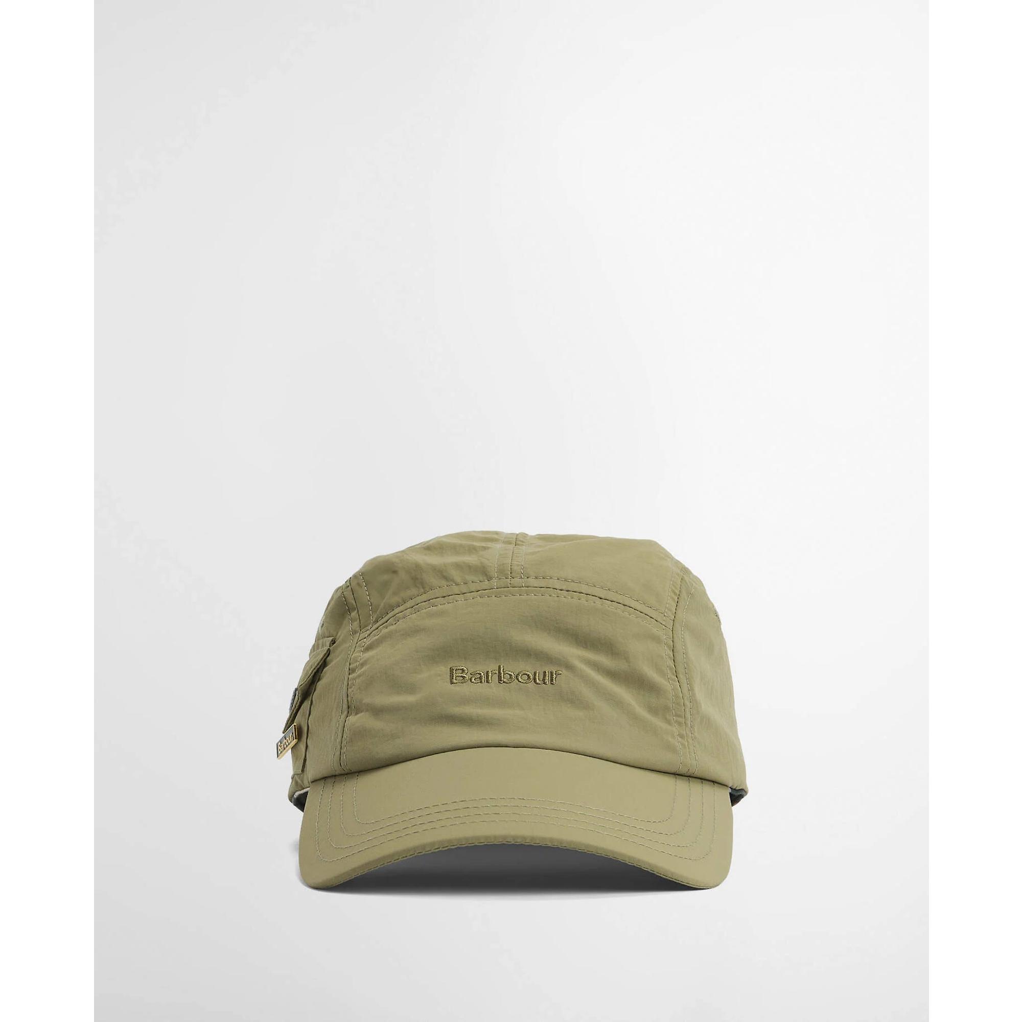 Product image 3 of 10 of Barbour Men's Festival Pocket Cap - Bleached Olive