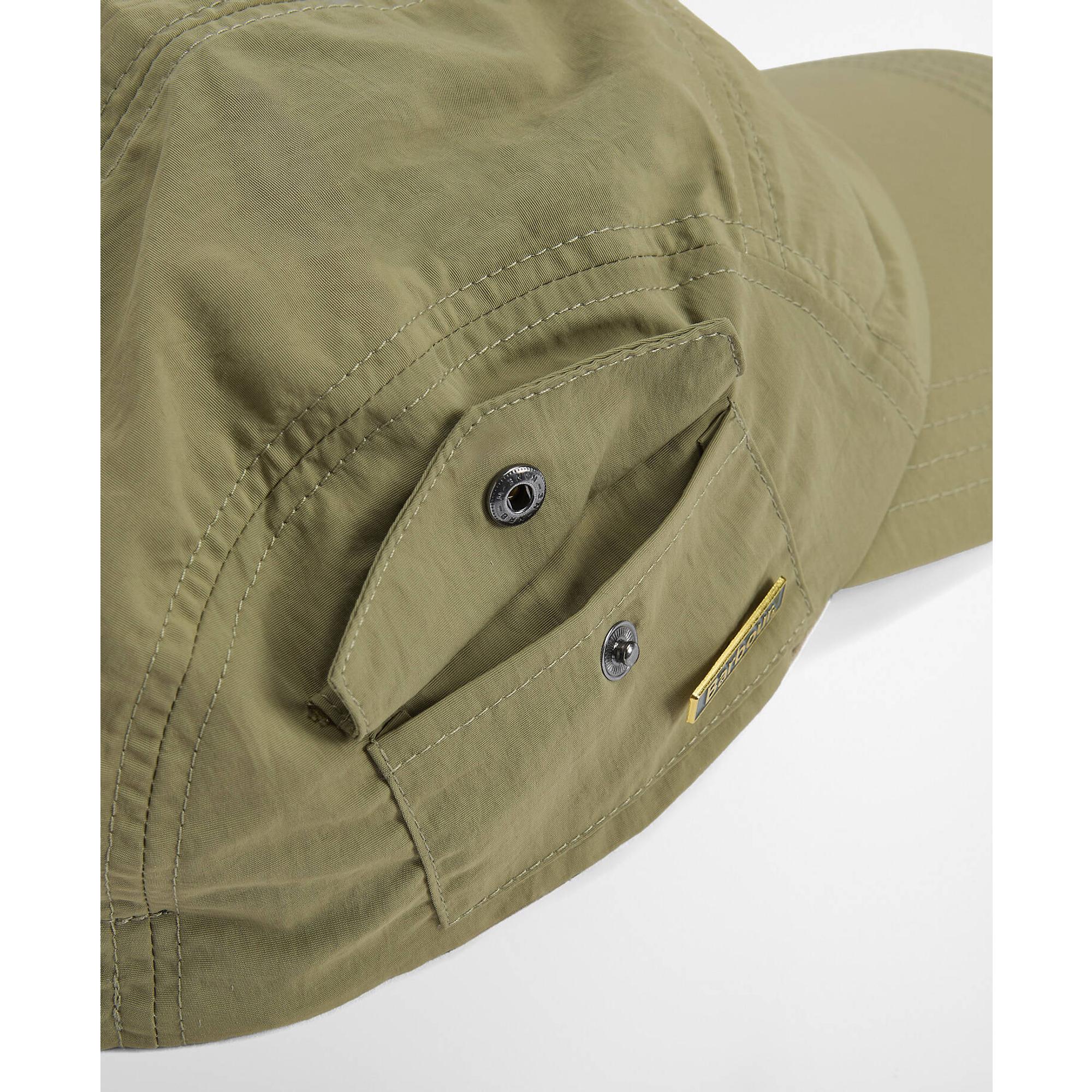Product image 8 of 10 of Barbour Men's Festival Pocket Cap - Bleached Olive