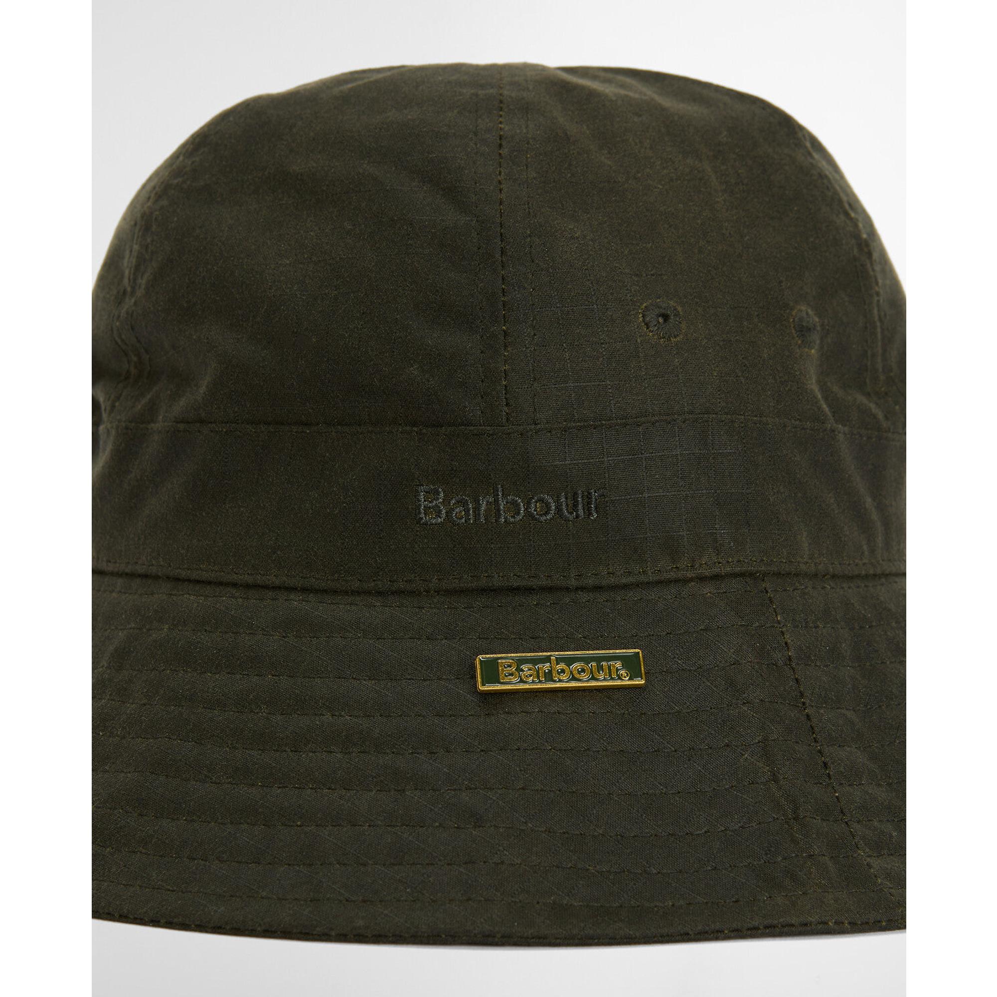 Product image 7 of 10 of Barbour Men's Spectator 6 Panel Bucket Hat - Green