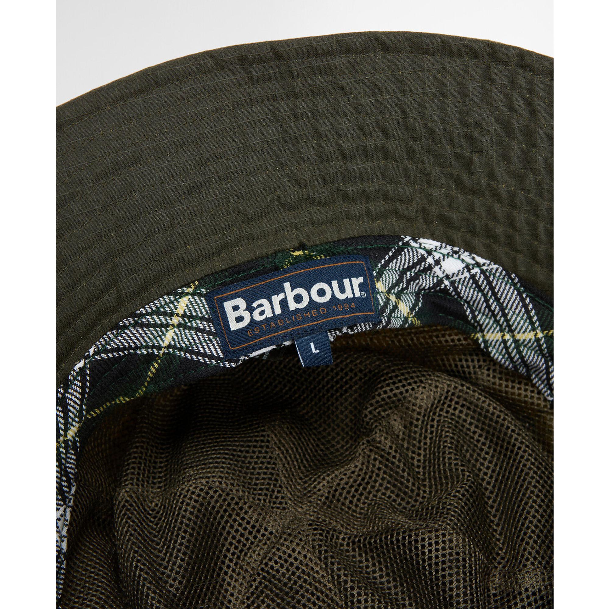 Product image 9 of 10 of Barbour Men's Spectator 6 Panel Bucket Hat - Green